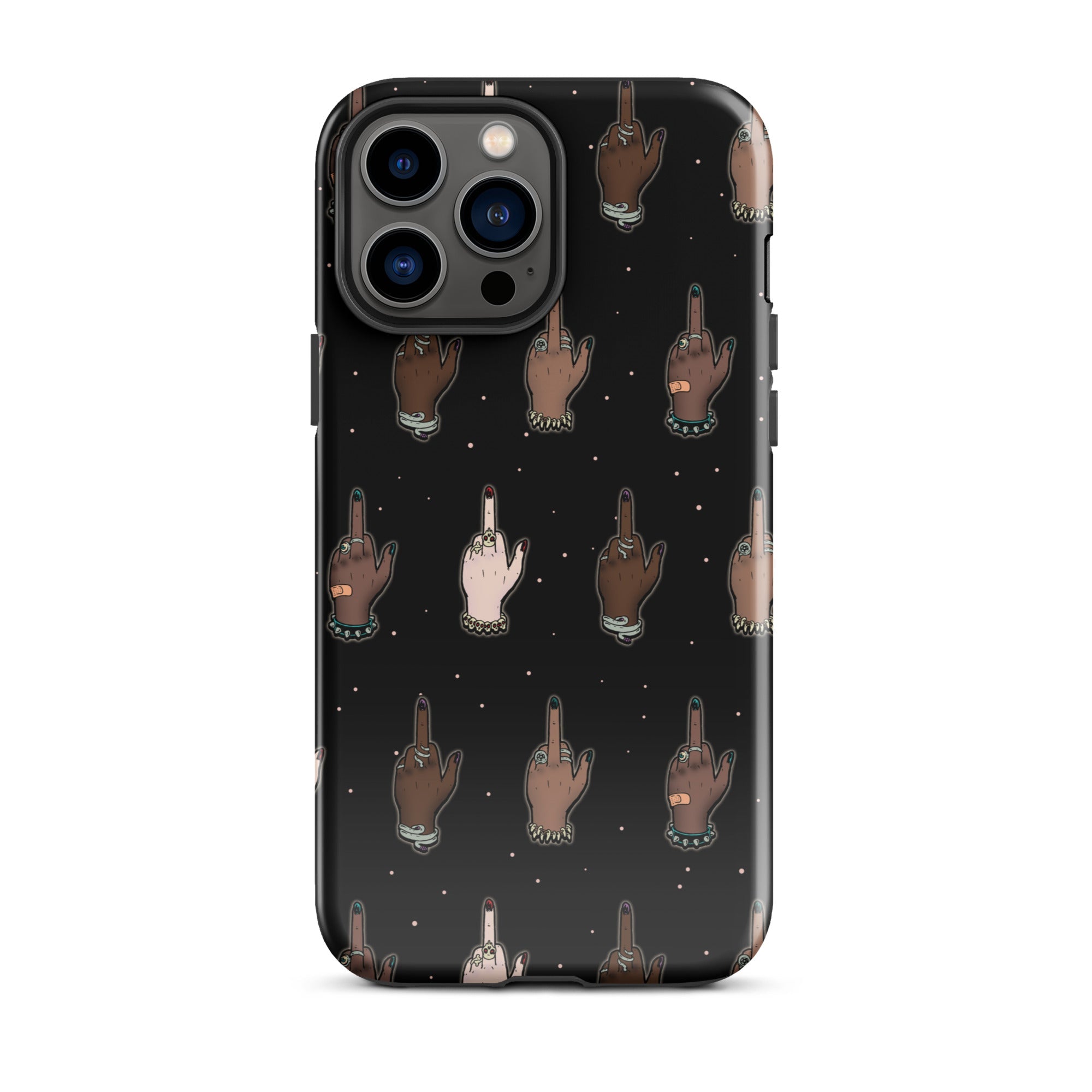 Murder Apparel Fuck Racism iPhone Case