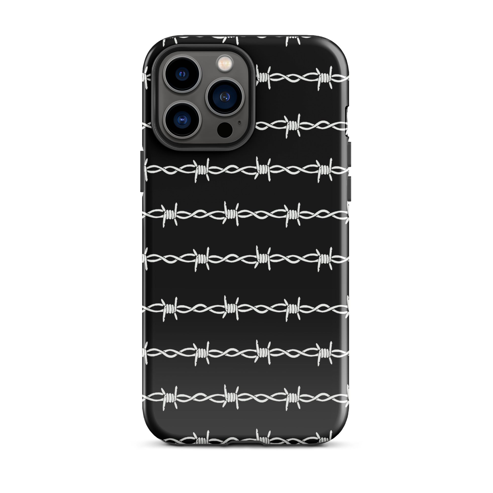Murder Apparel Barbed Wire iPhone Case