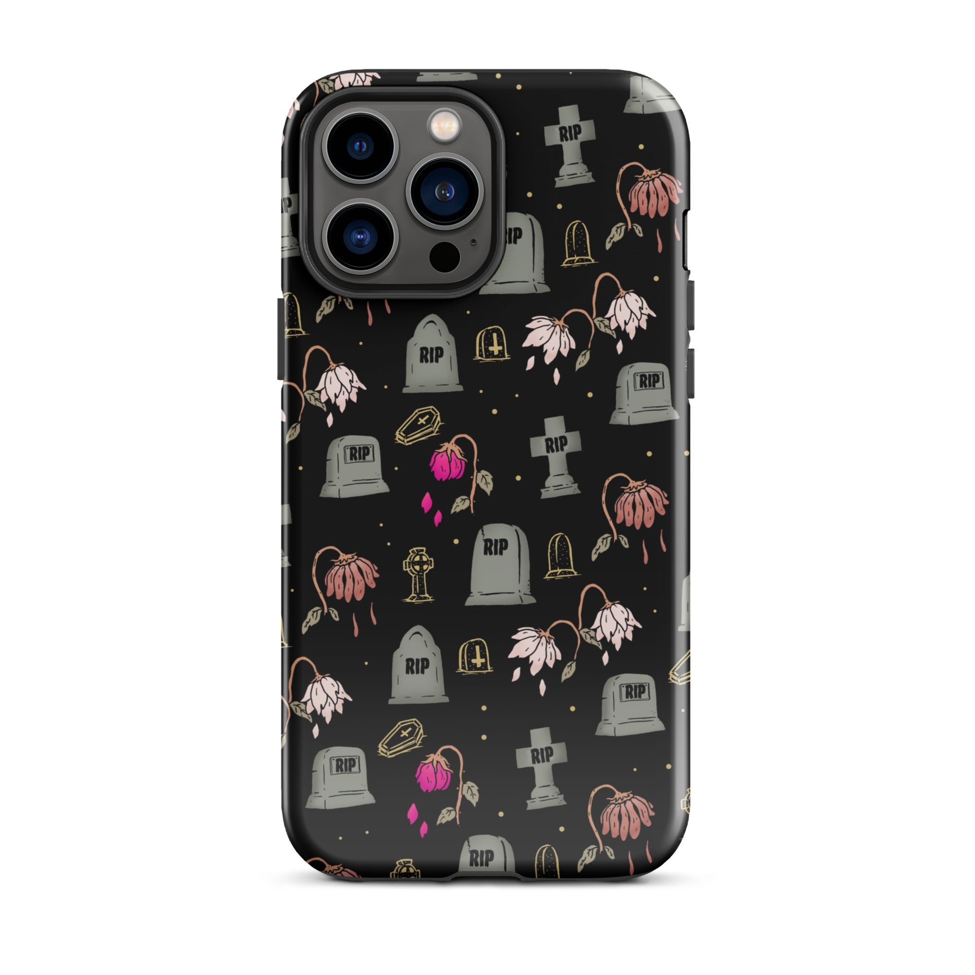 Murder Apparel Cemetery iPhone Case