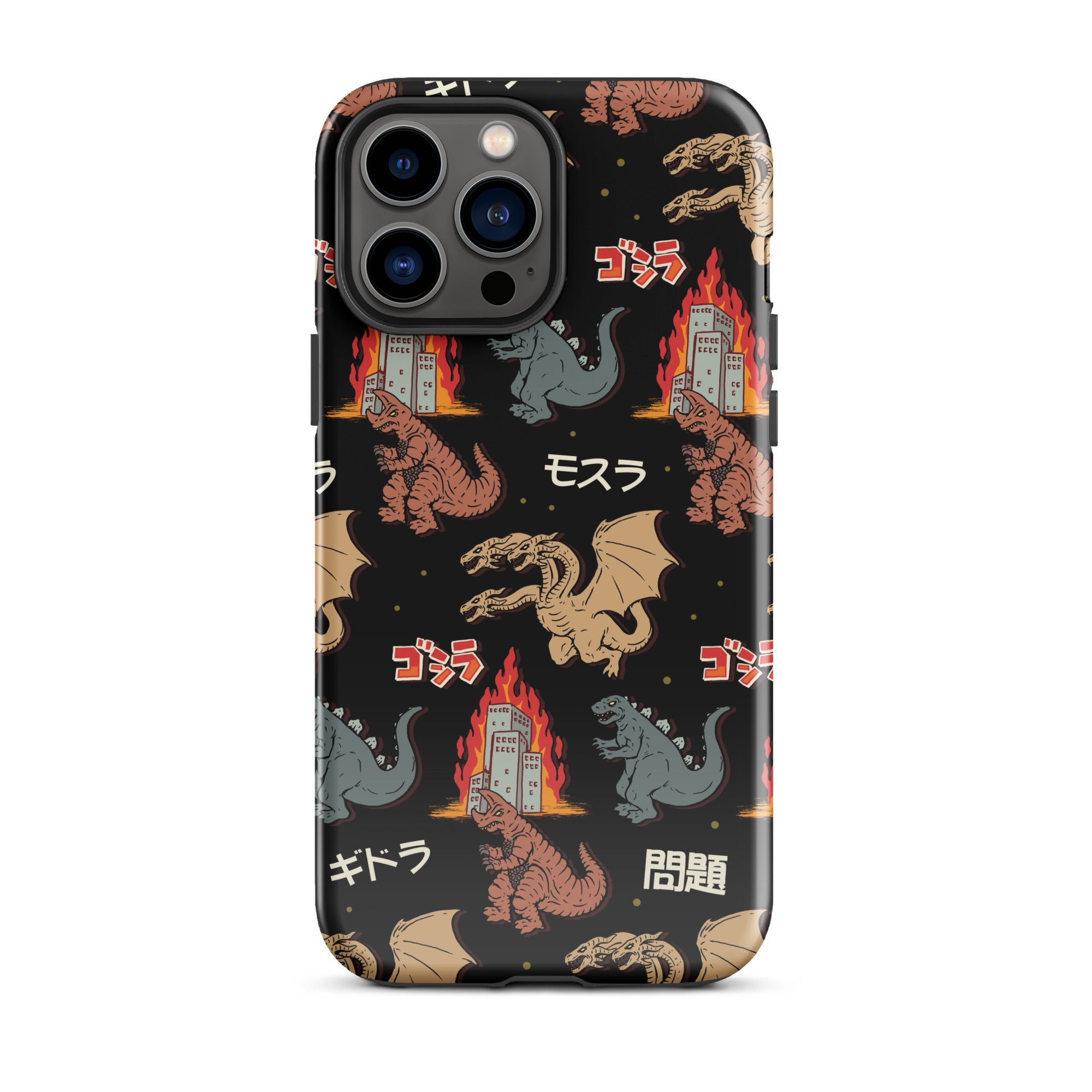 Murder Apparel Godzilla And Friends iPhone Case