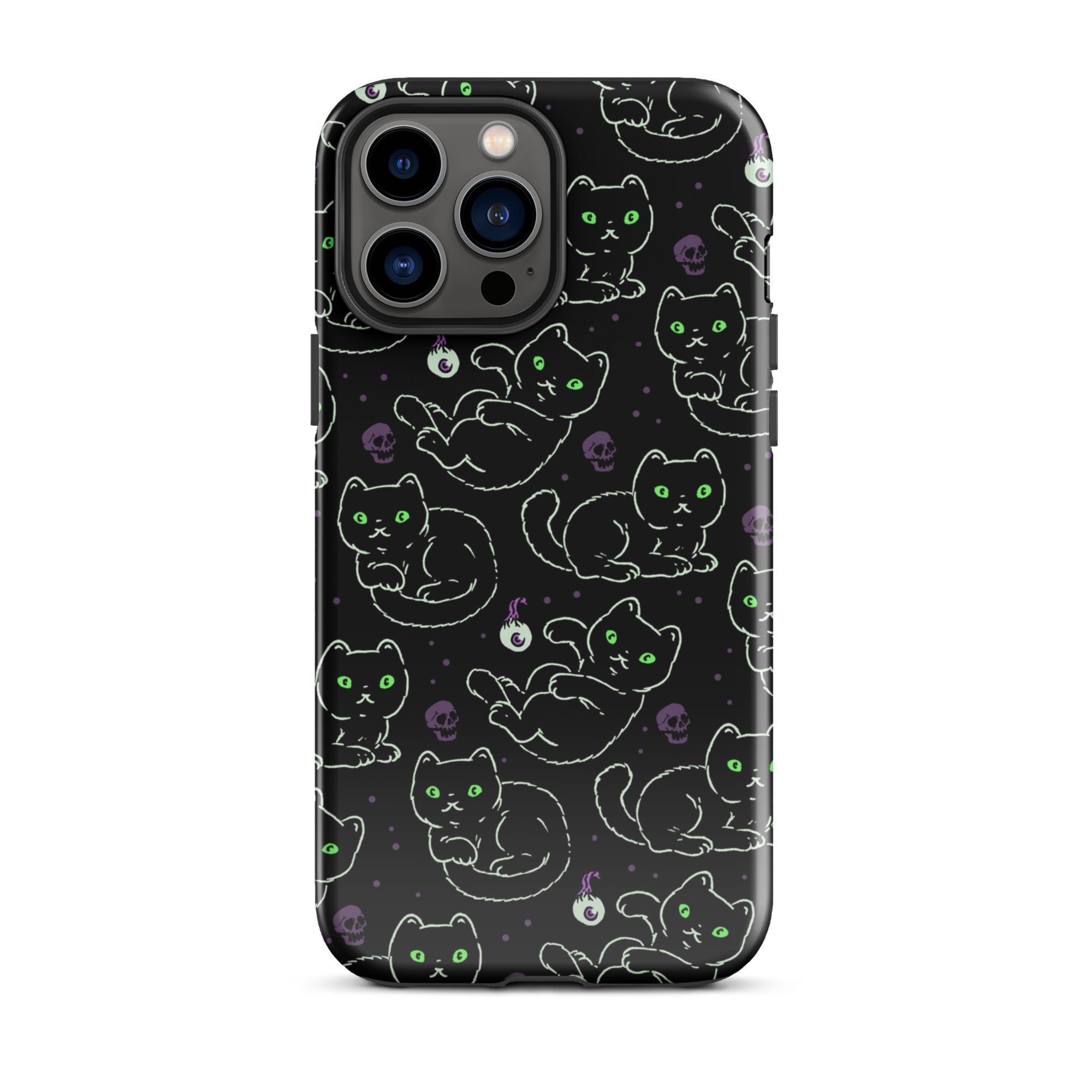 Murder Apparel Black Cats iPhone Case