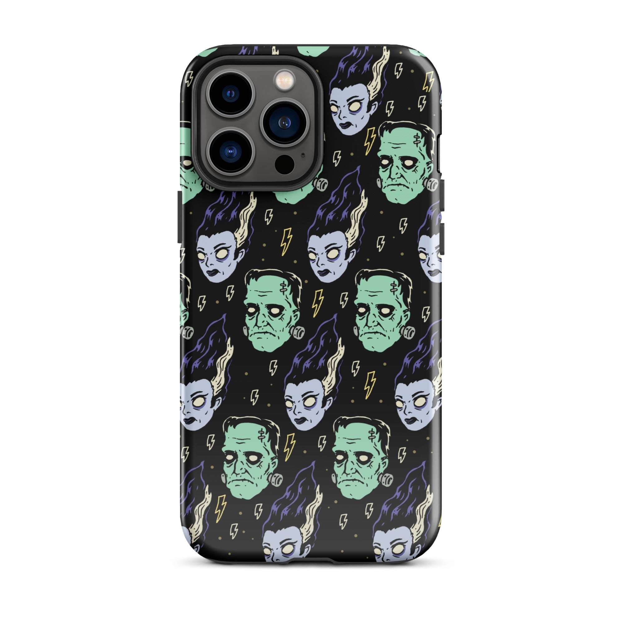 Murder Apparel Frankenstein And Bride iPhone Case