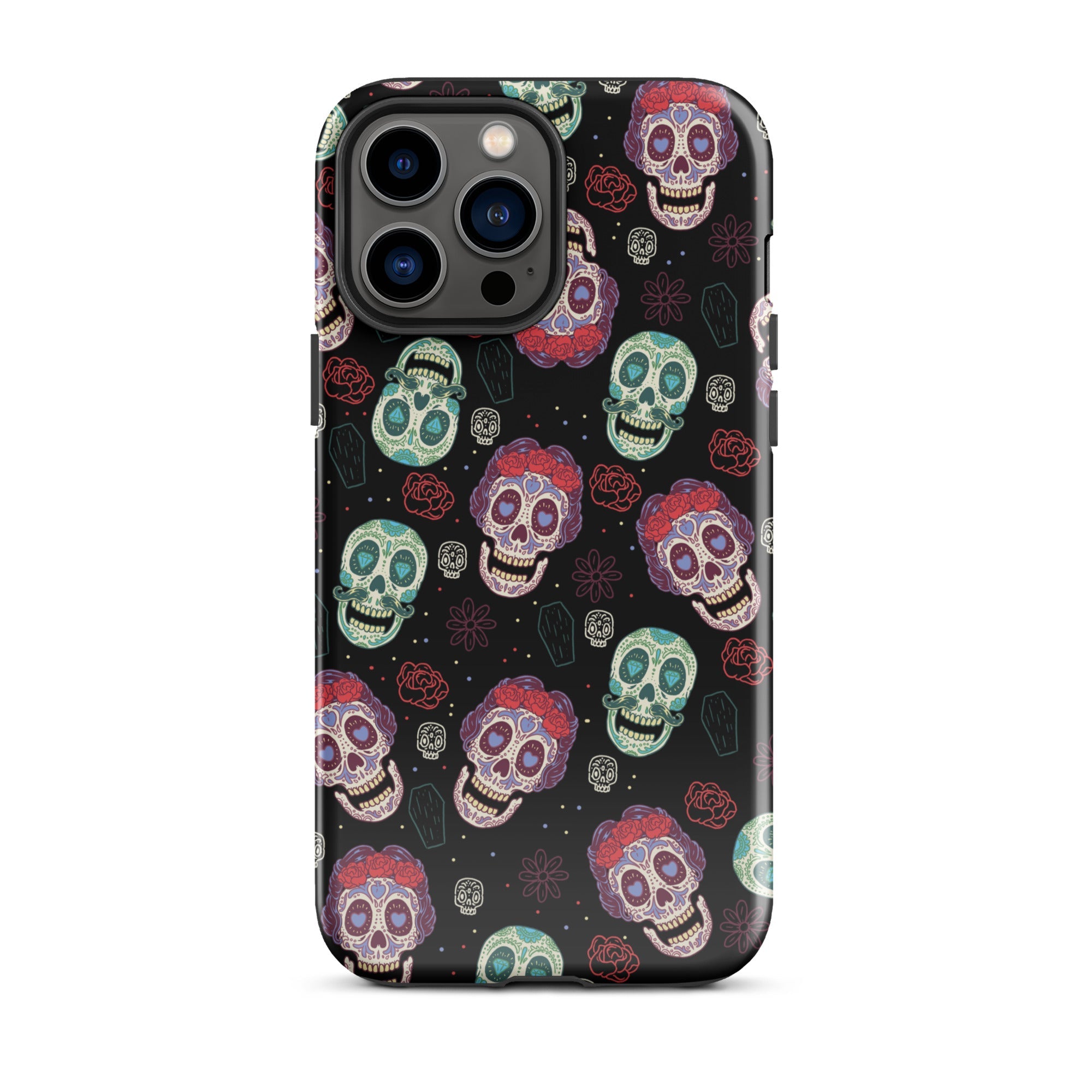 Murder Apparel Sugar Skulls iPhone Case