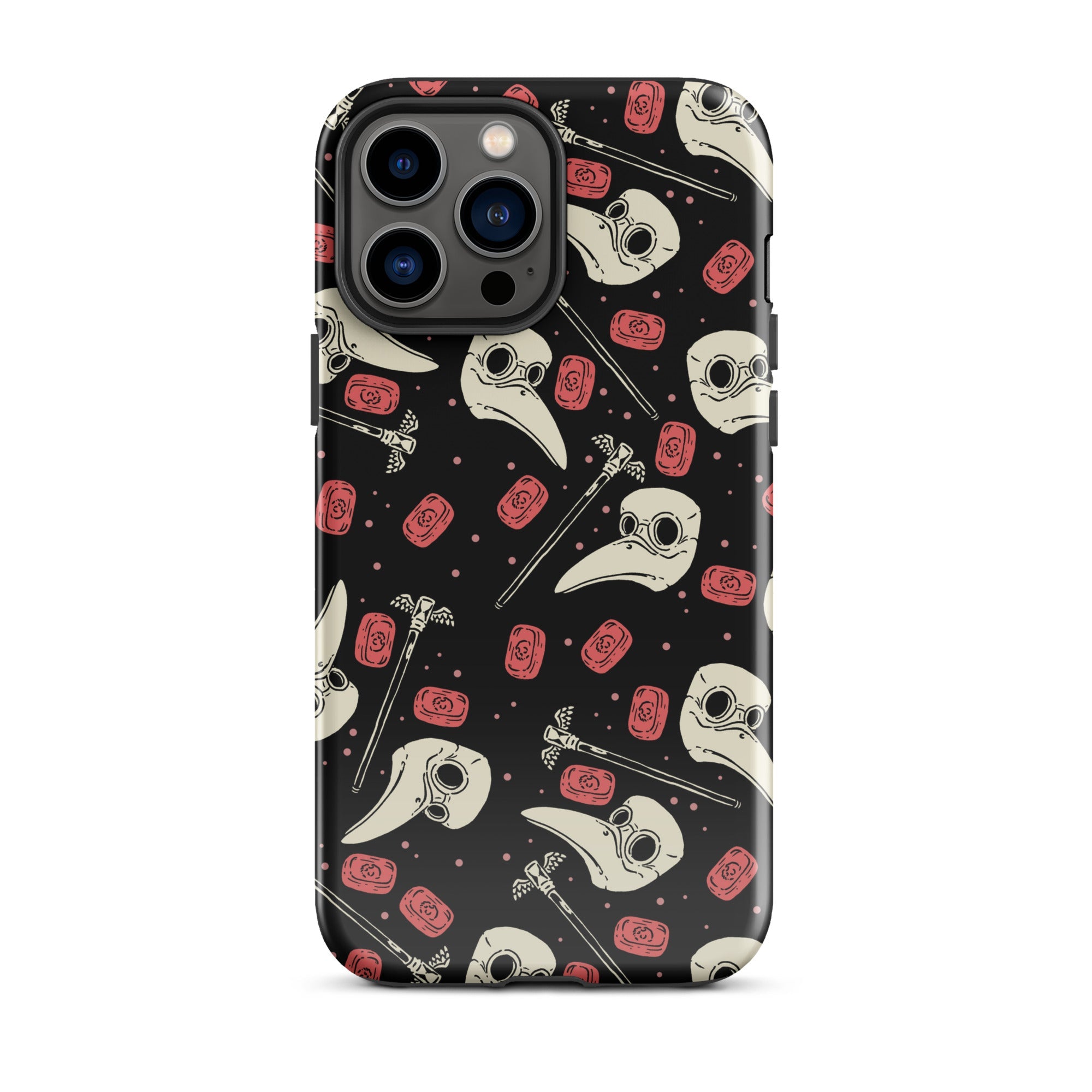 Murder Apparel Plague Doctor Soap iPhone Case