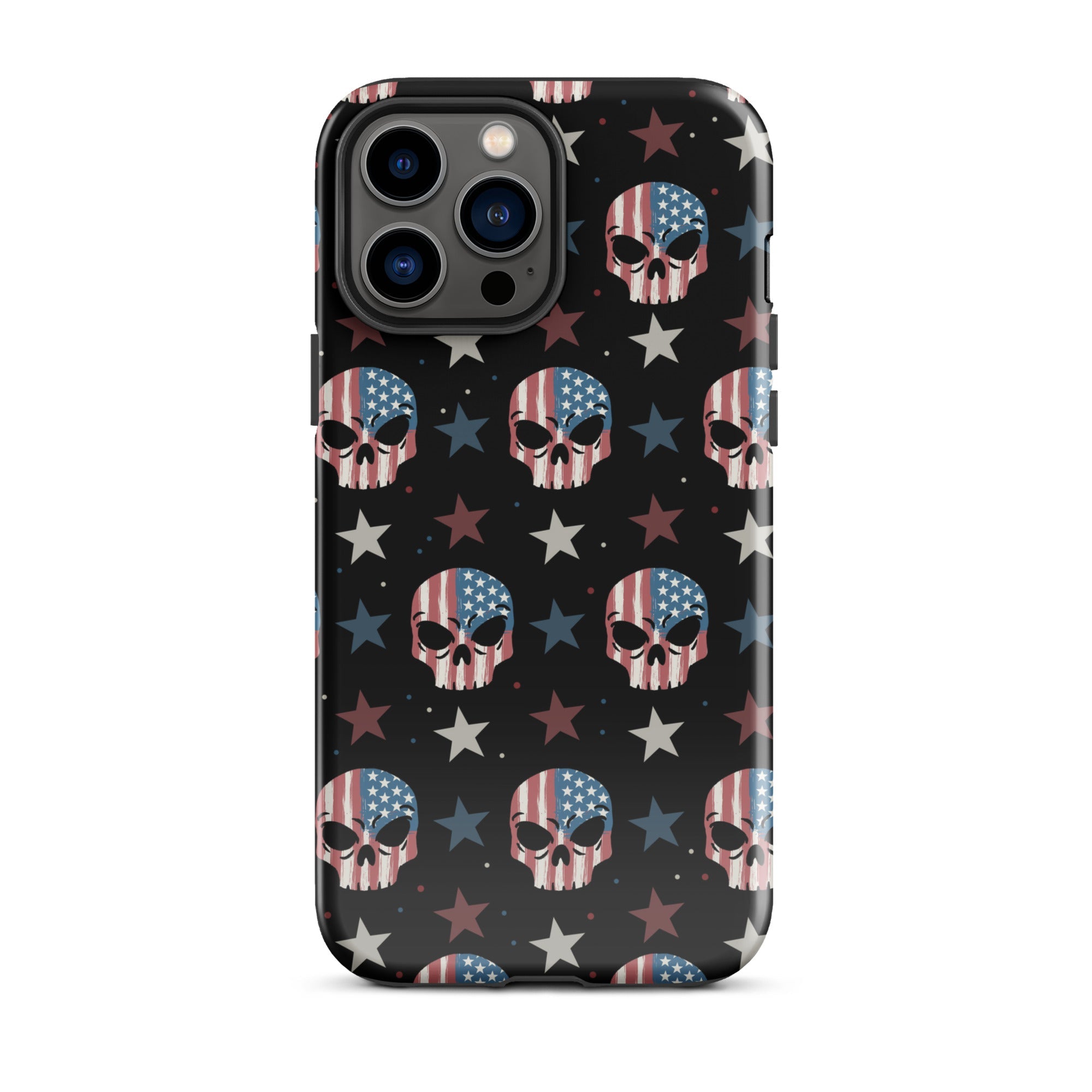 Murder Apparel USA Skull iPhone Case