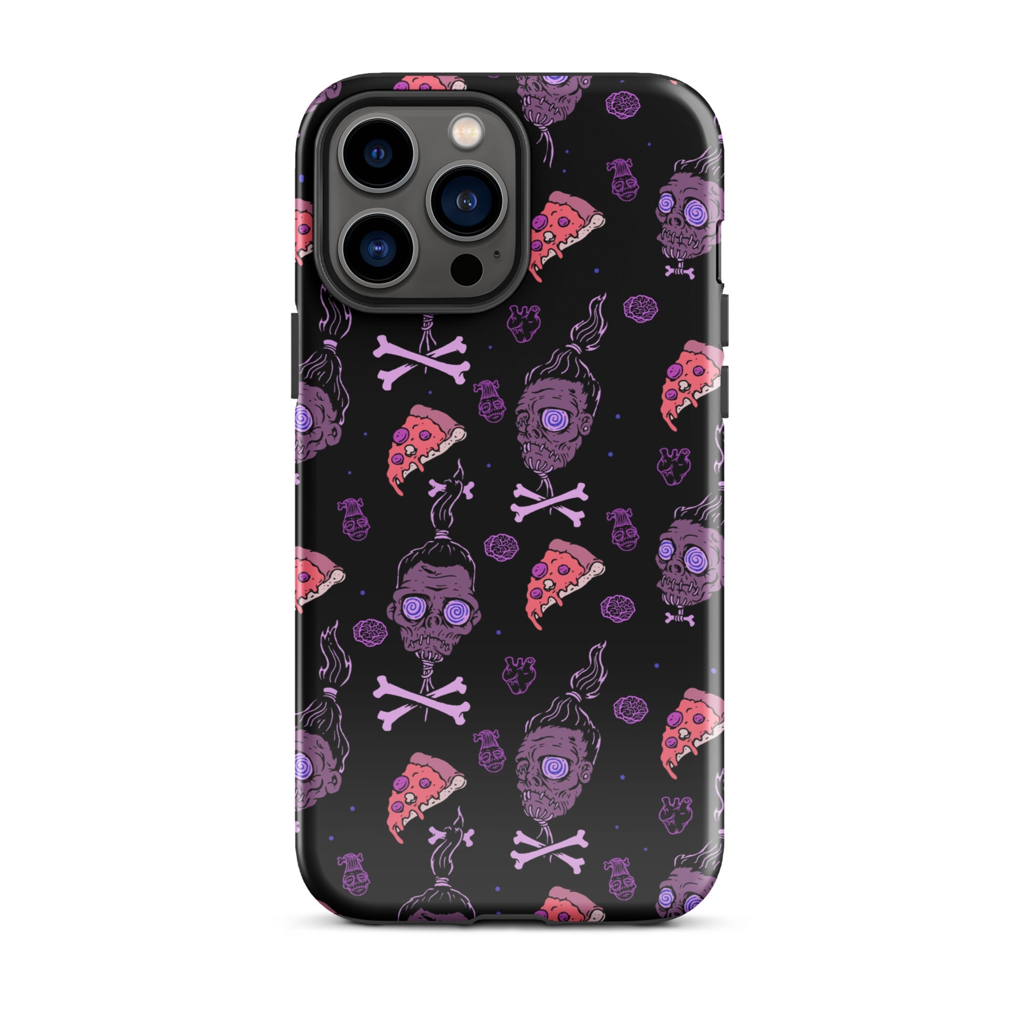 Murder Apparel Horror Movies And Pizza iPhone Case