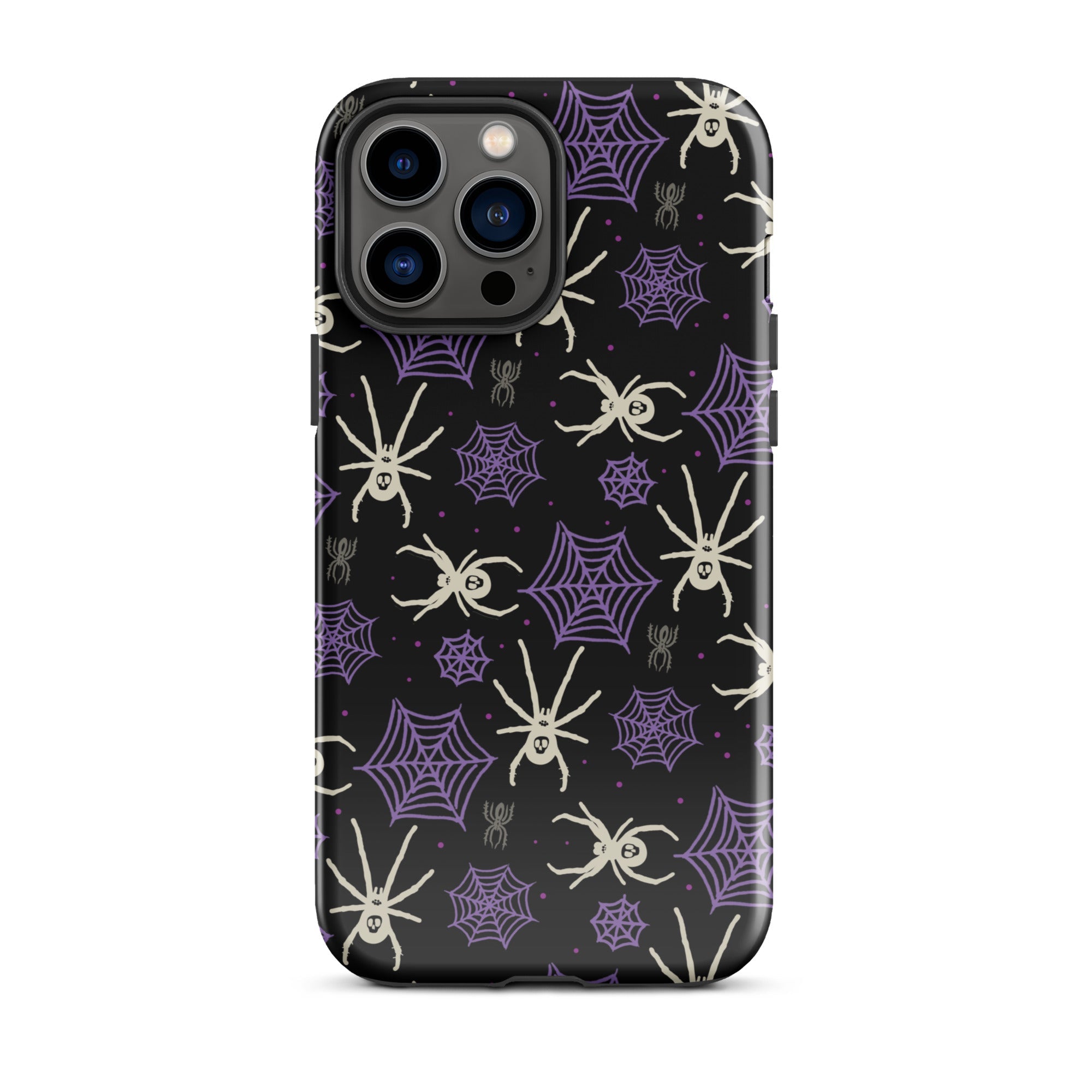 Murder Apparel Spider Webs iPhone Case