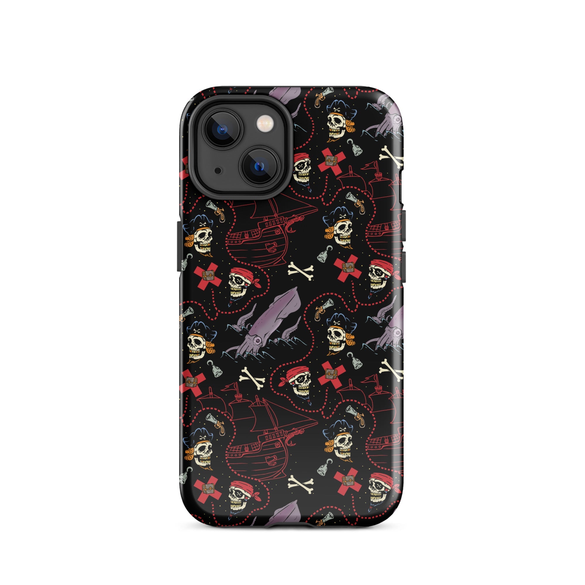 Murder Apparel Pirate Skulls iPhone Case