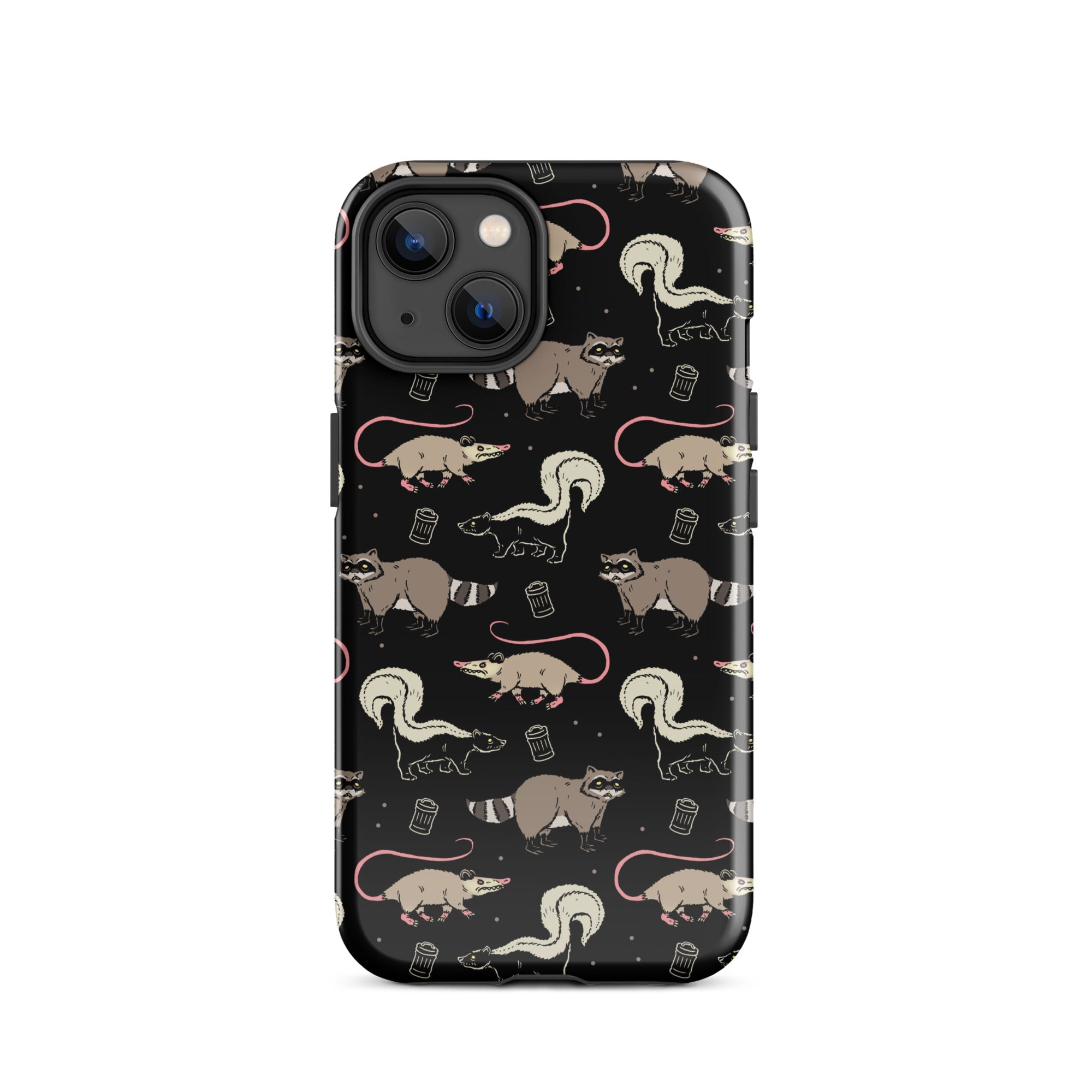 Murder Apparel Garbage Cats iPhone Case