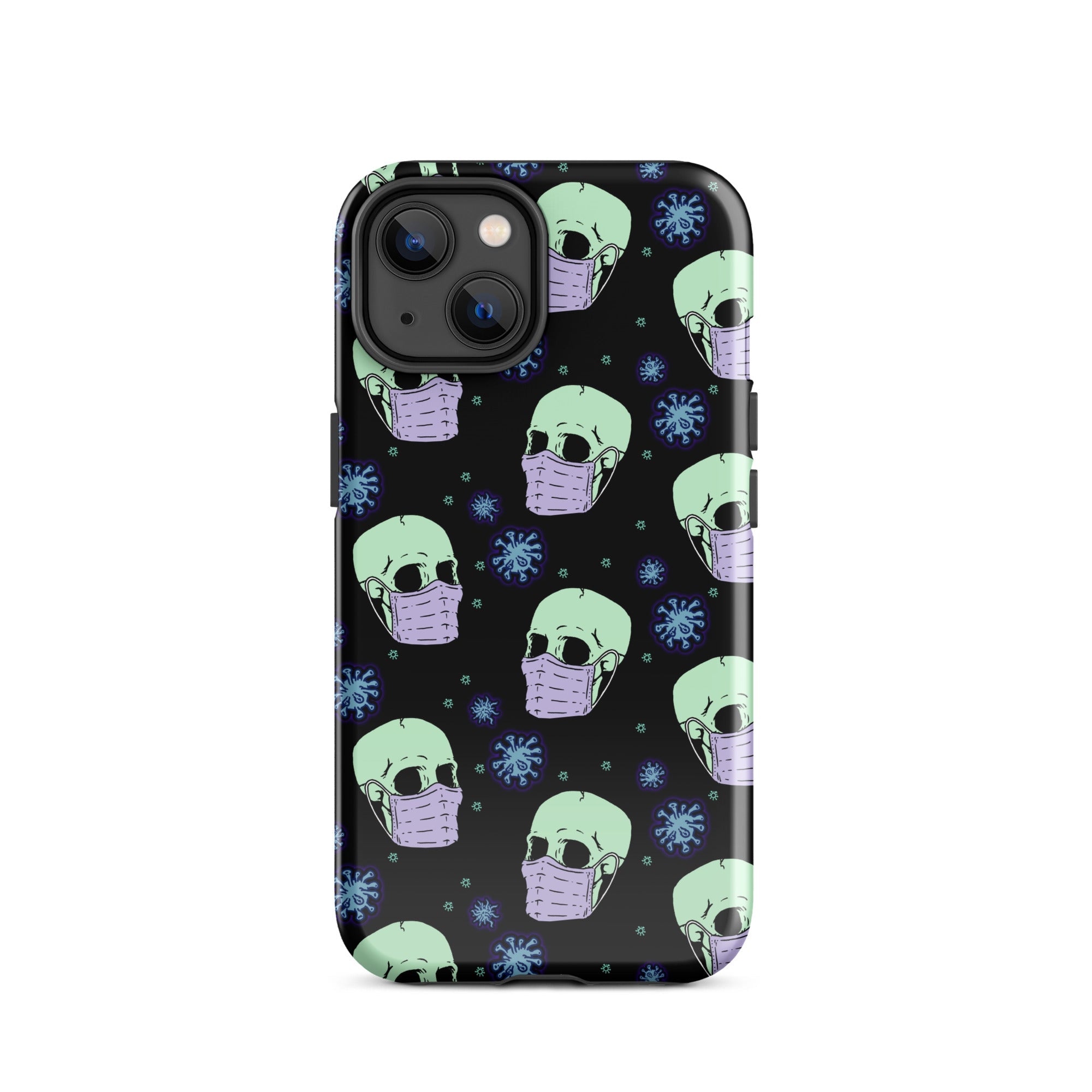 Murder Apparel Virus Skull iPhone Case