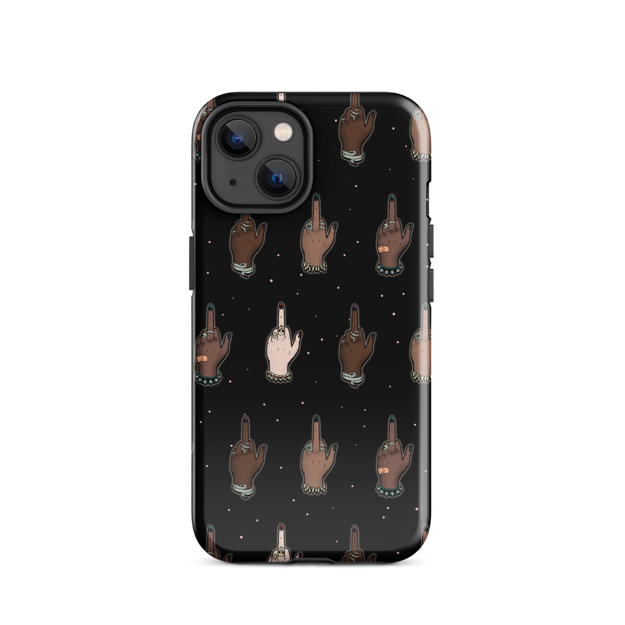 Murder Apparel Fuck Racism iPhone Case