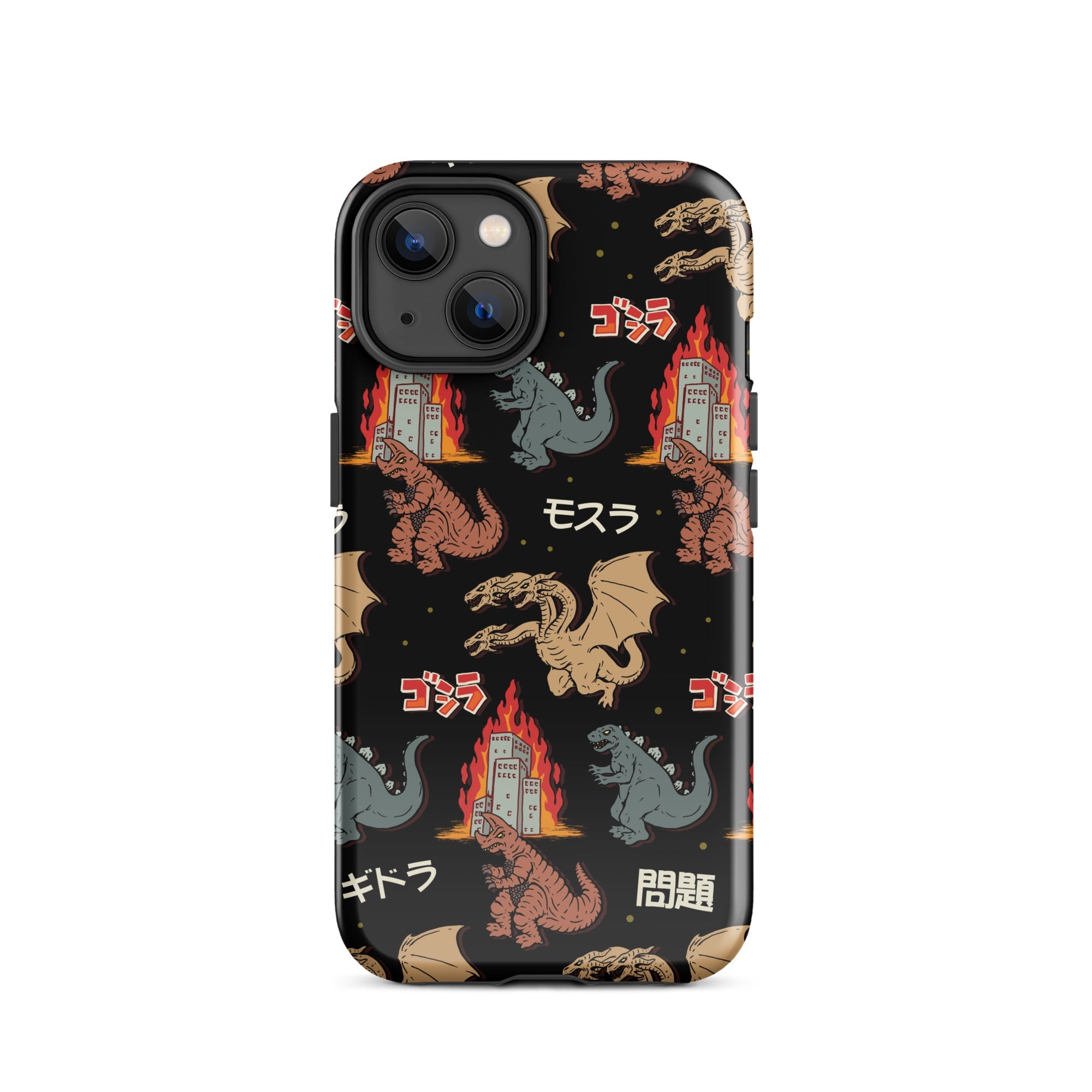 Murder Apparel Godzilla And Friends iPhone Case