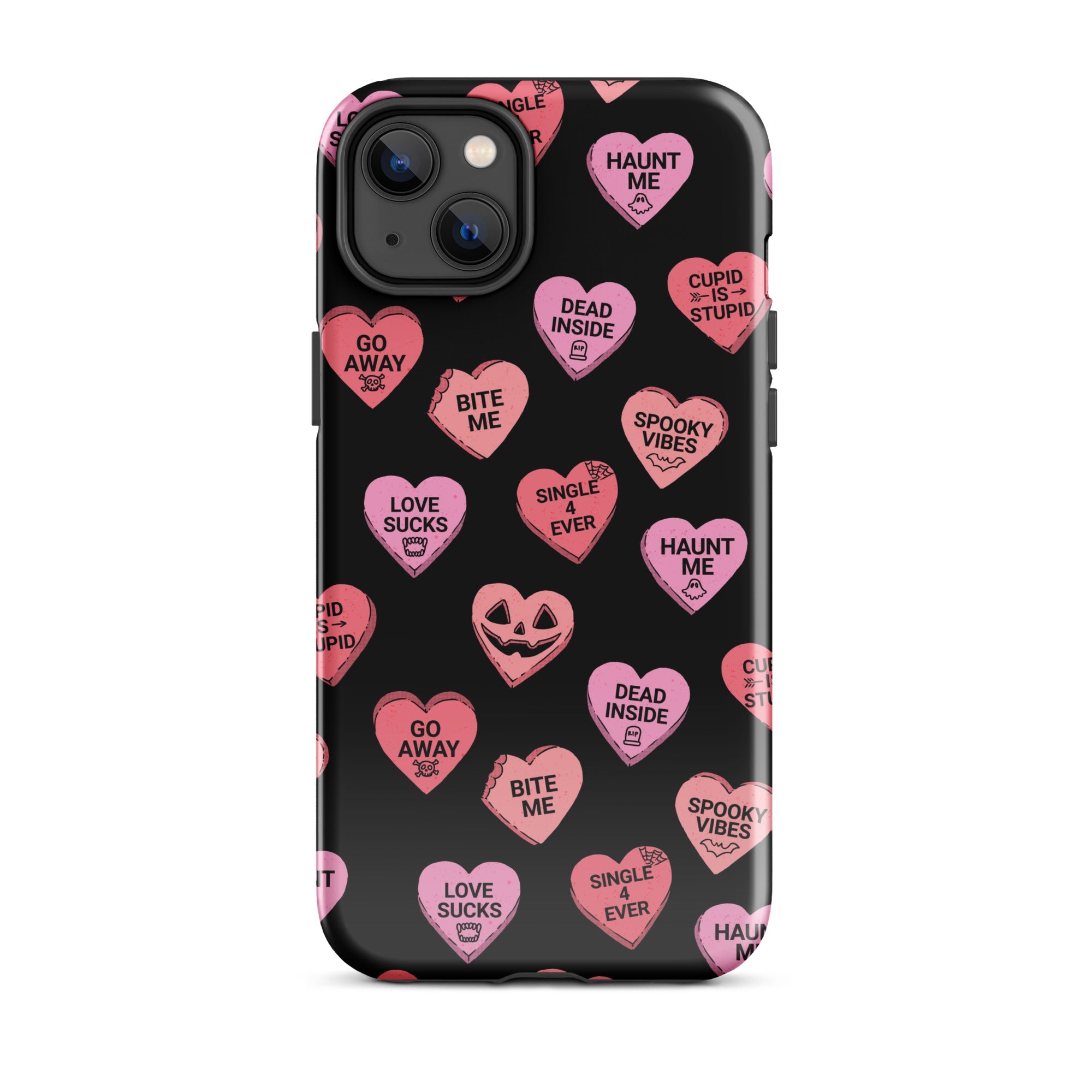 Murder Apparel Candy Hearts iPhone Case