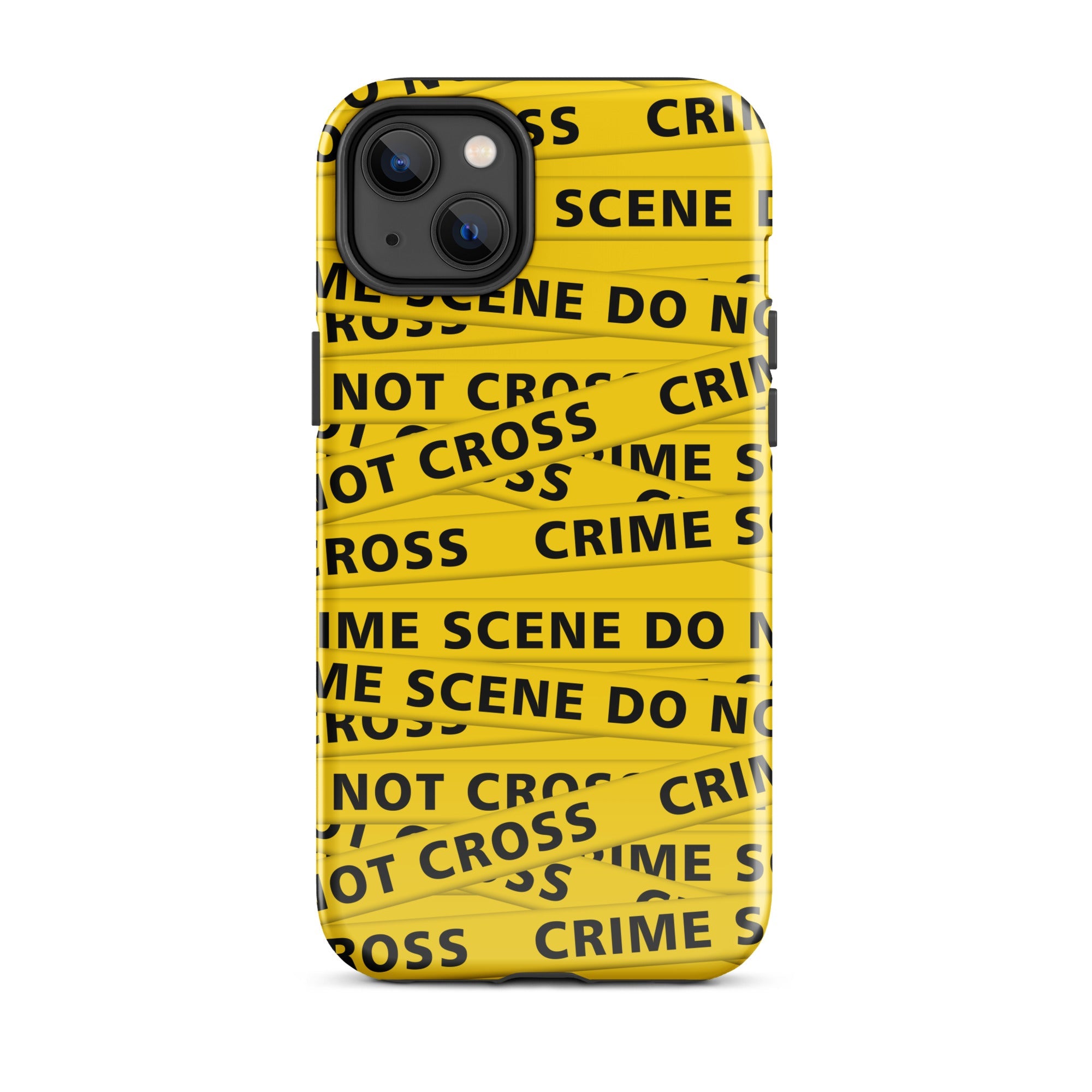 Murder Apparel Crime Scene iPhone Case