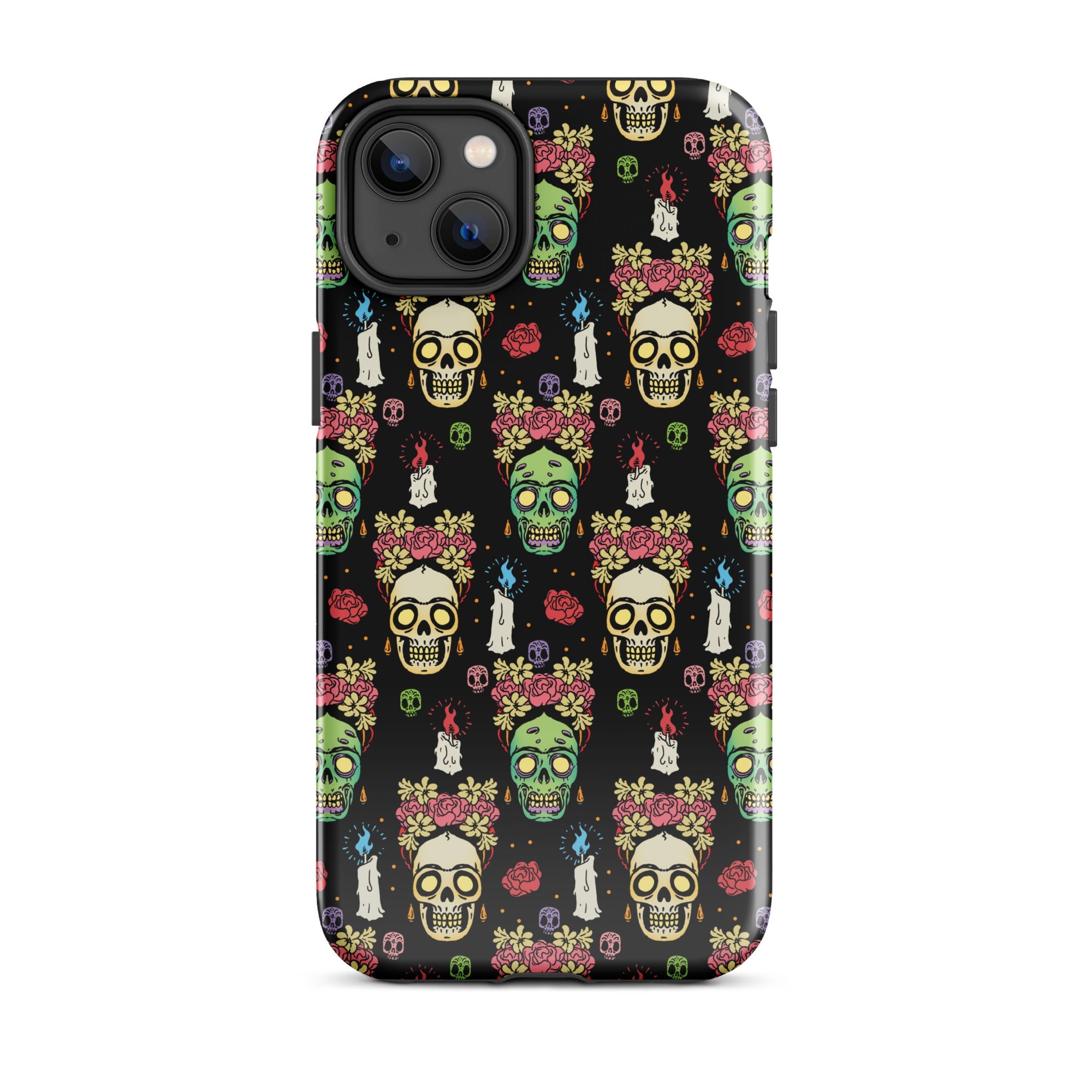 Murder Apparel Frida Kahlo Skull iPhone Case