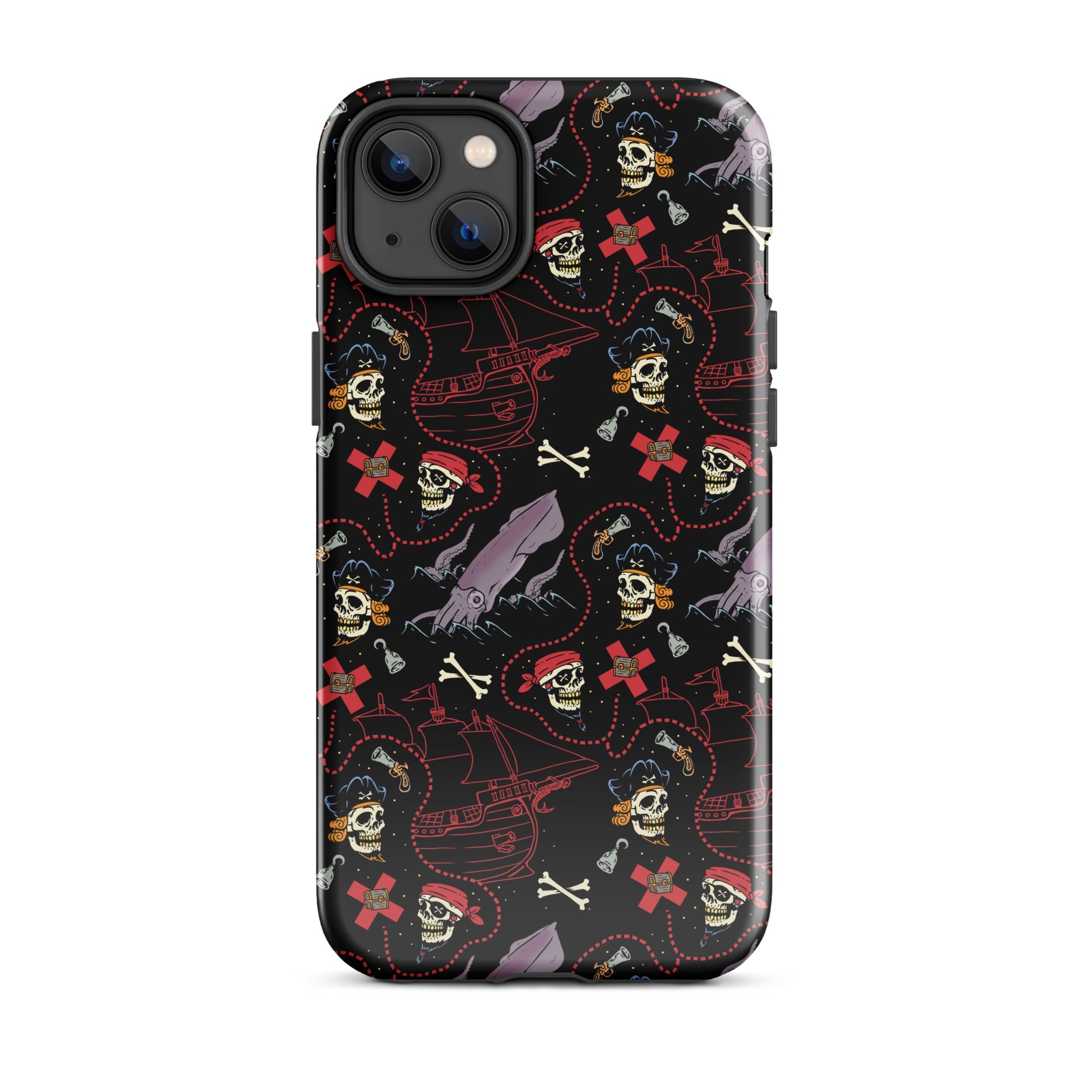 Murder Apparel Pirate Skulls iPhone Case