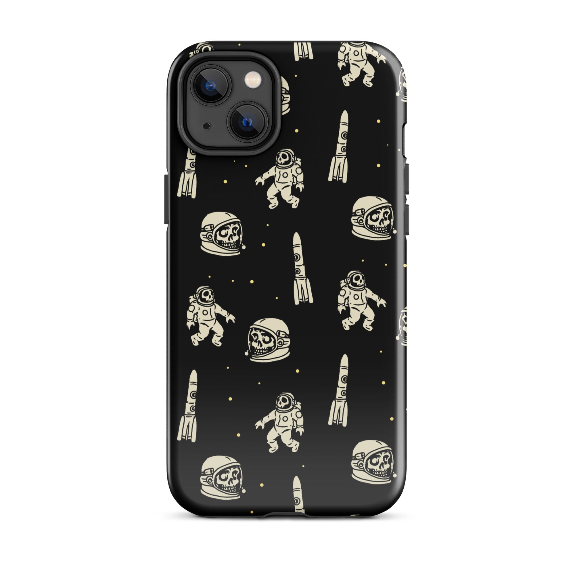 Murder Apparel Astronaut Skull iPhone Case