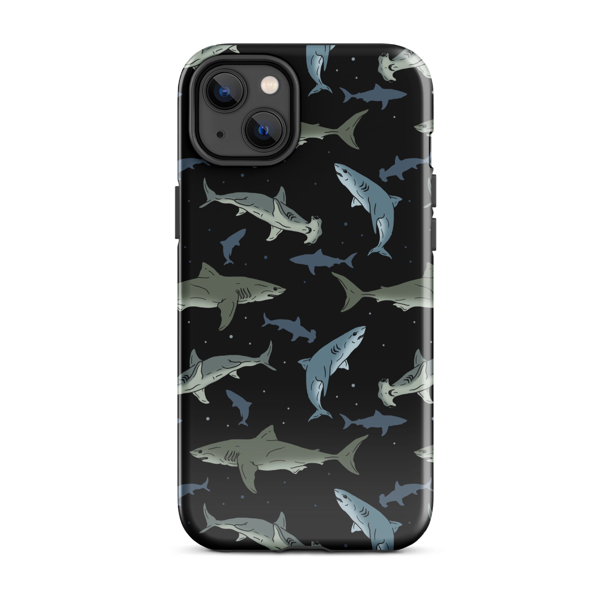Murder Apparel Shark Infested iPhone Case