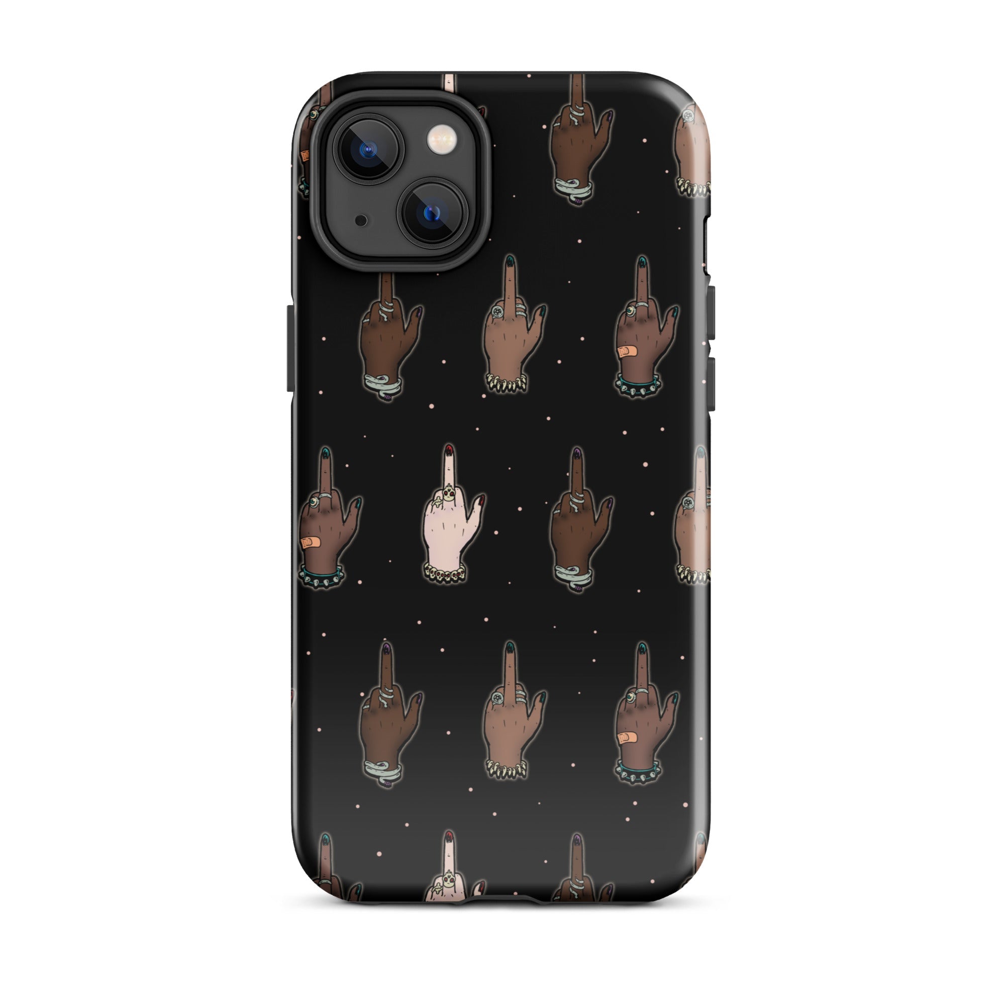Murder Apparel Fuck Racism iPhone Case
