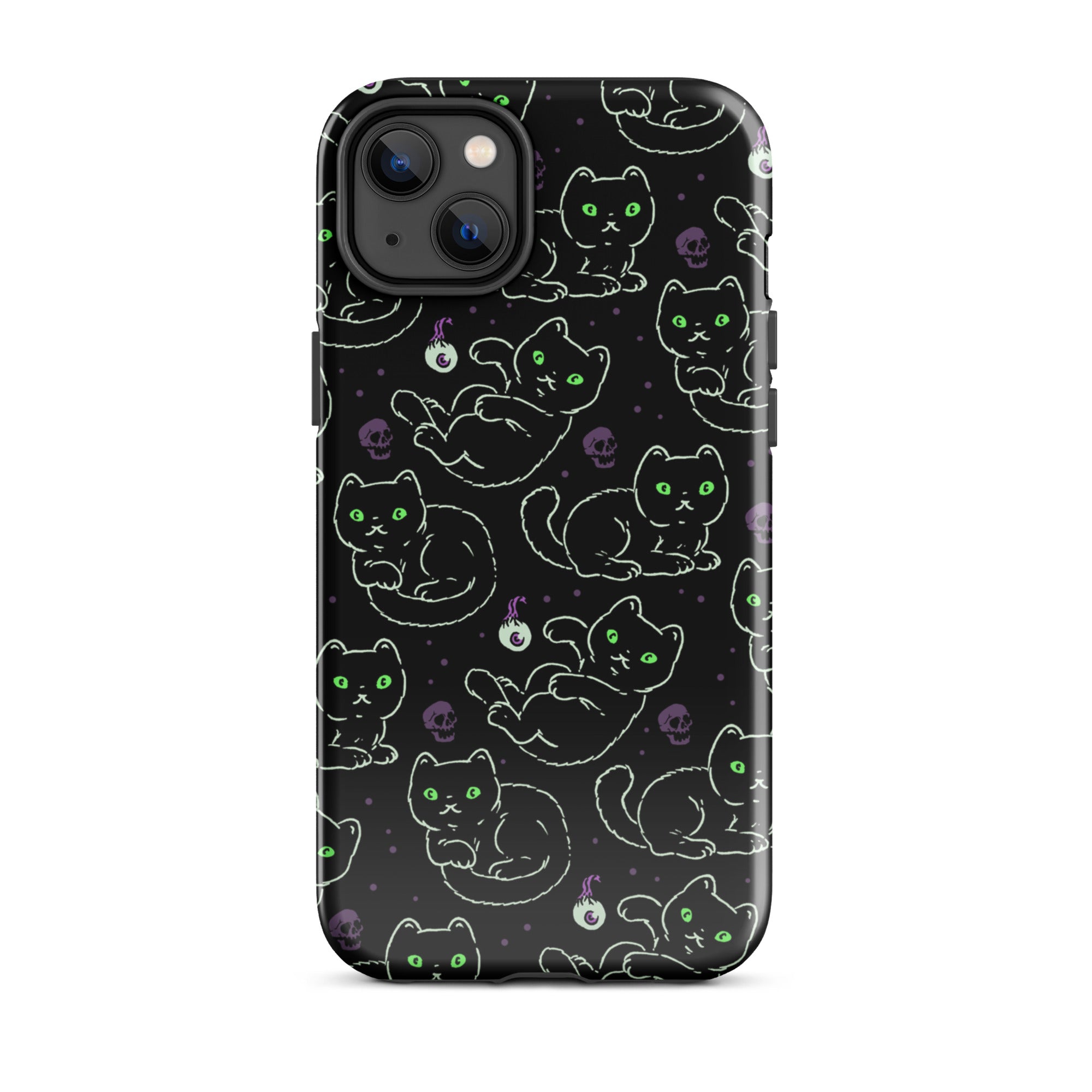 Murder Apparel Black Cats iPhone Case