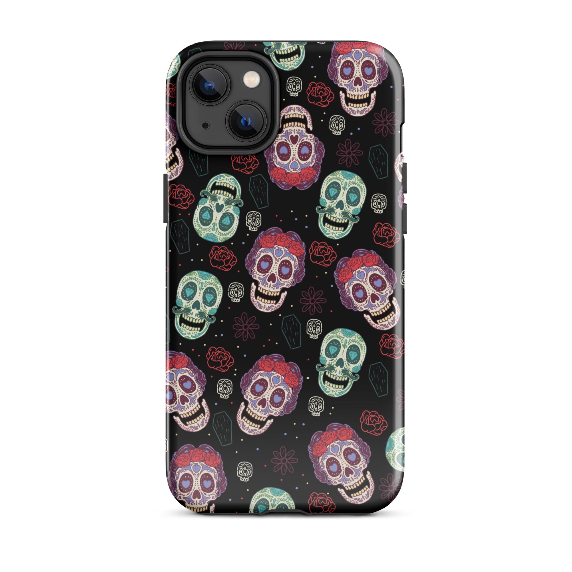Murder Apparel Sugar Skulls iPhone Case