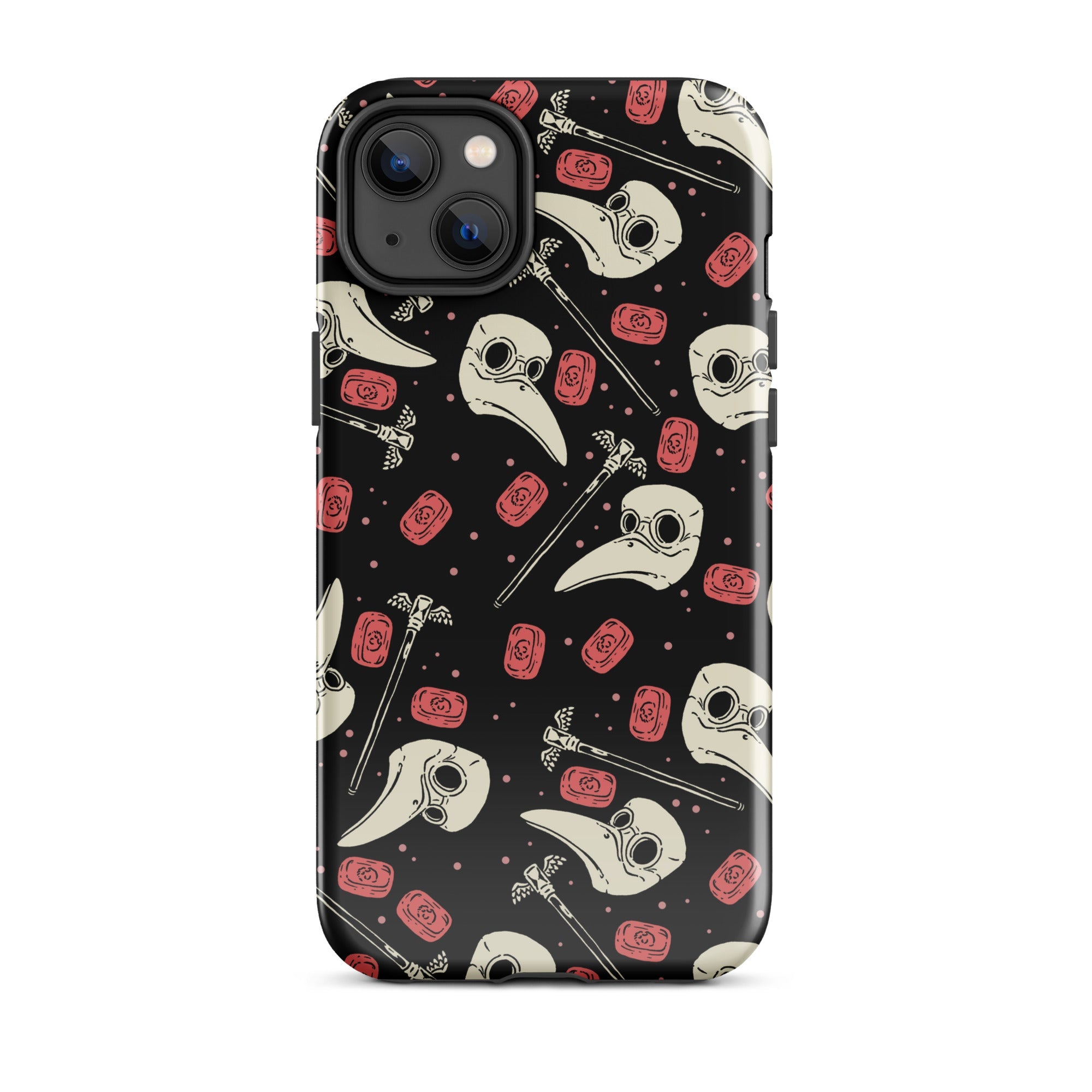 Murder Apparel Plague Doctor Soap iPhone Case
