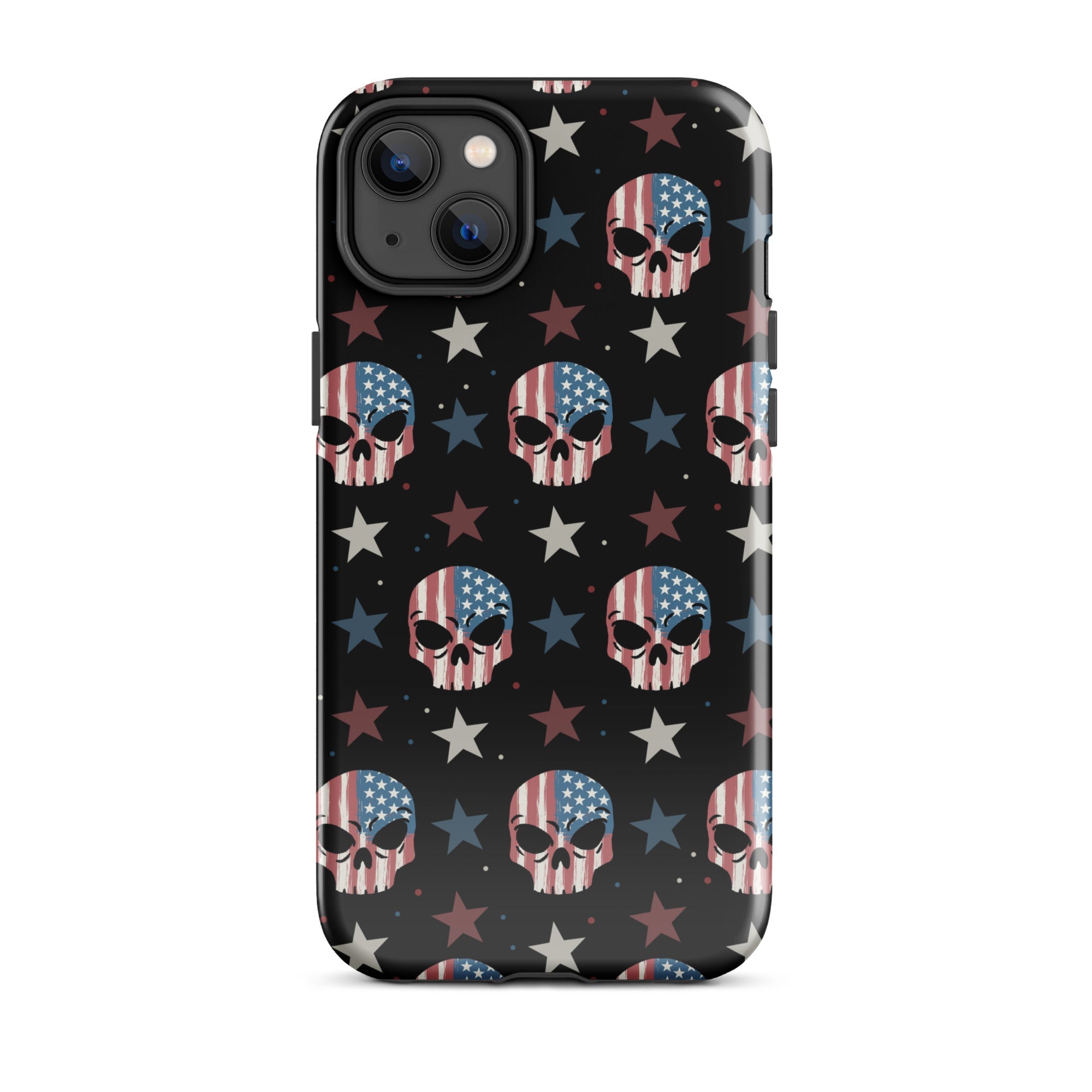 Murder Apparel USA Skull iPhone Case
