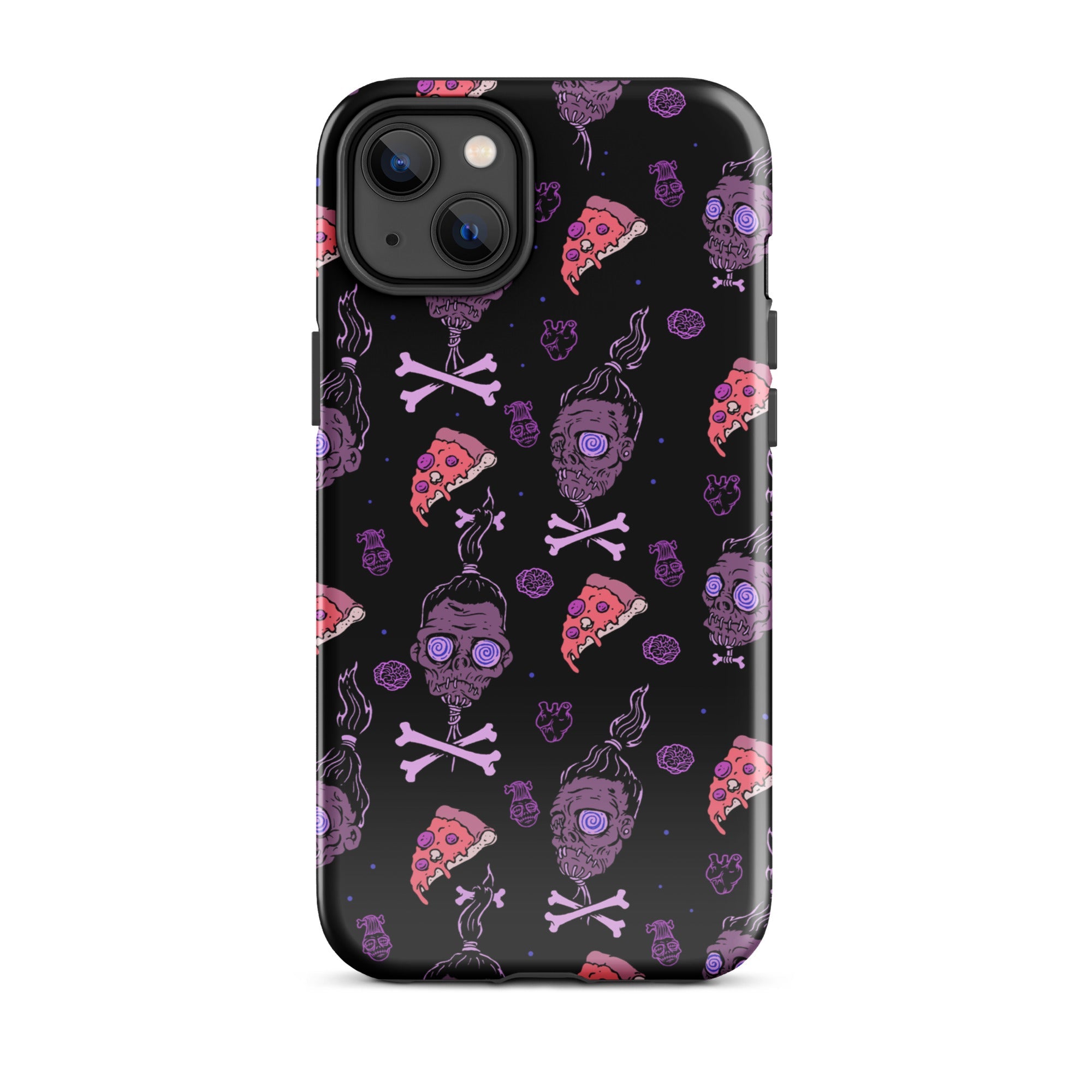 Murder Apparel Horror Movies And Pizza iPhone Case