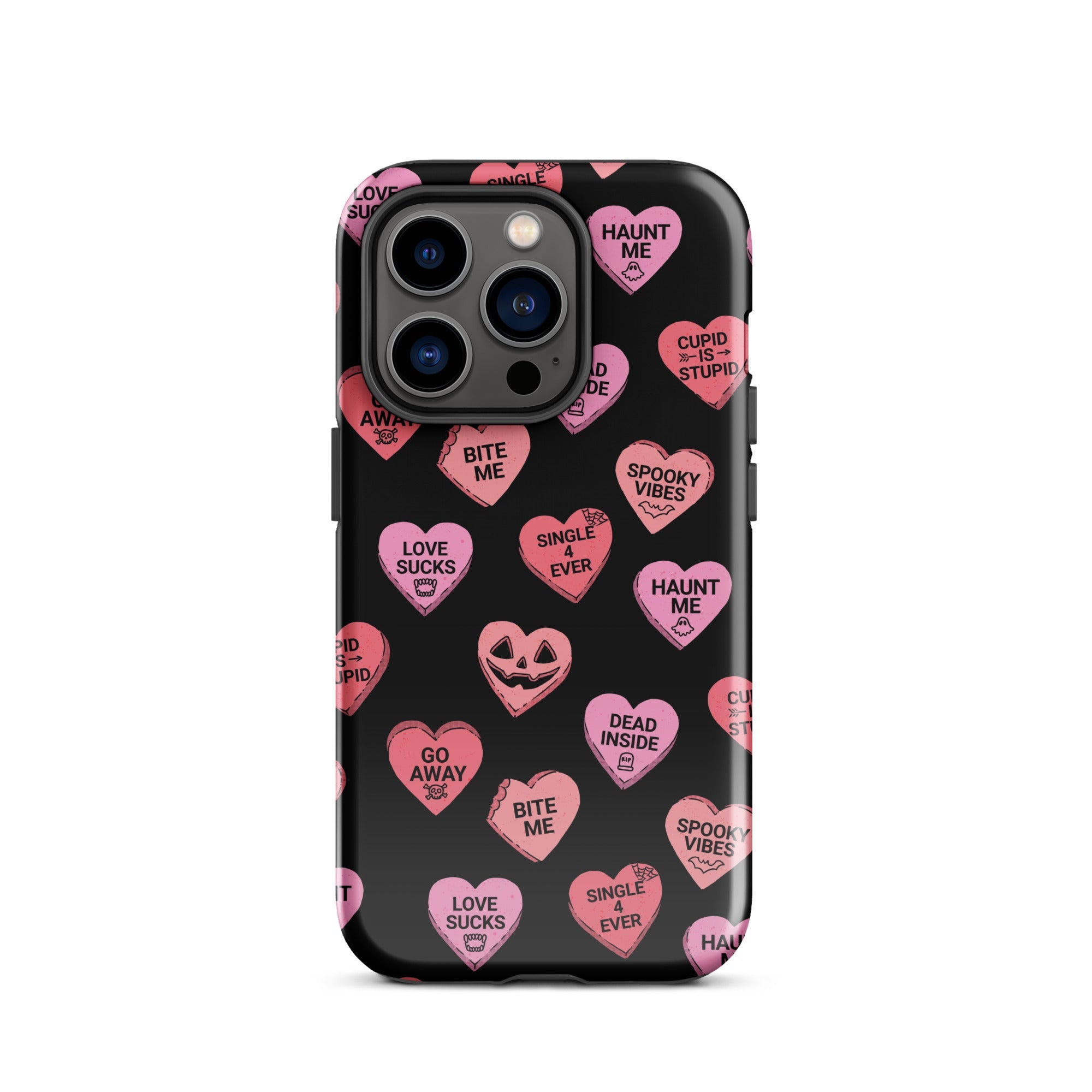 Murder Apparel Candy Hearts iPhone Case