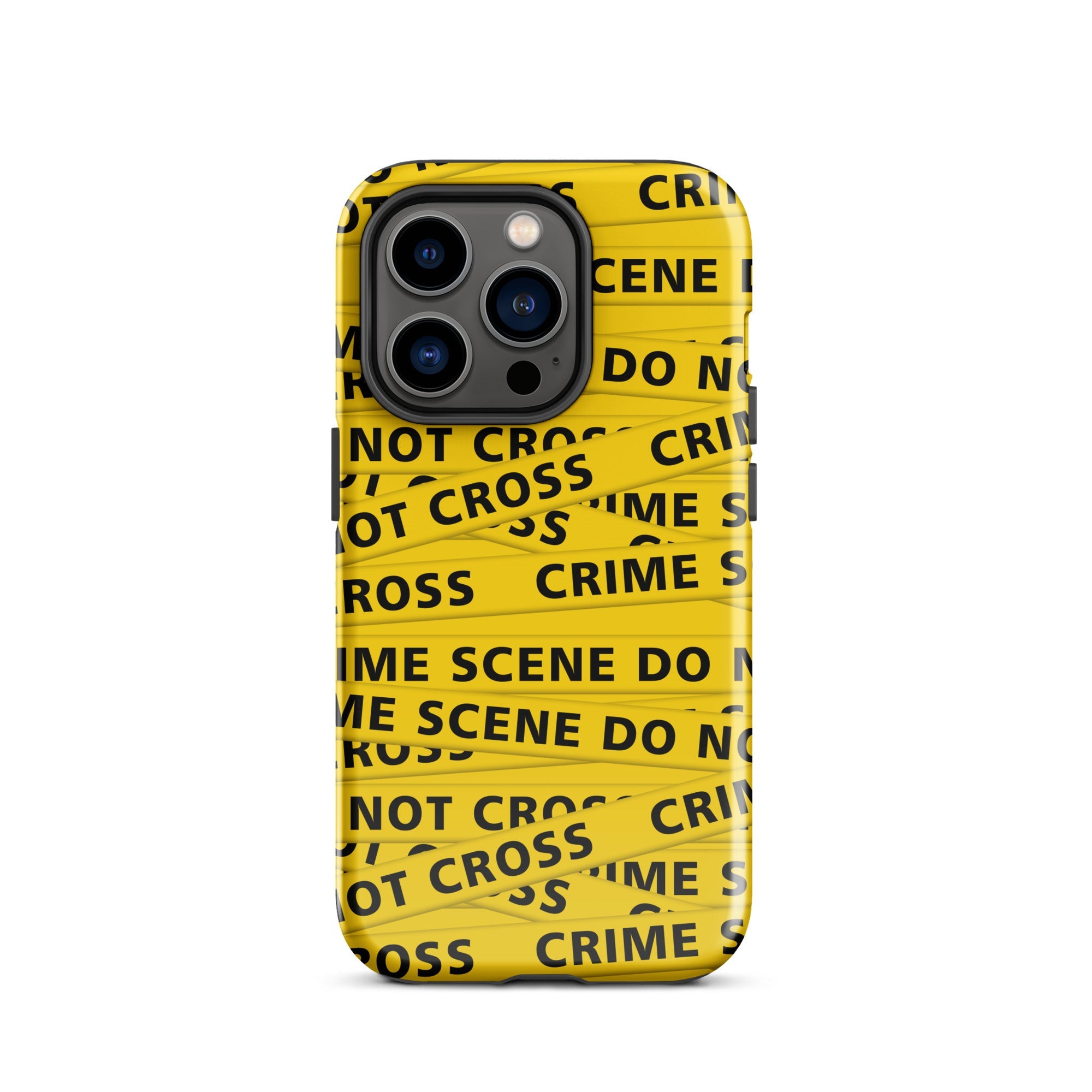 Murder Apparel Crime Scene iPhone Case