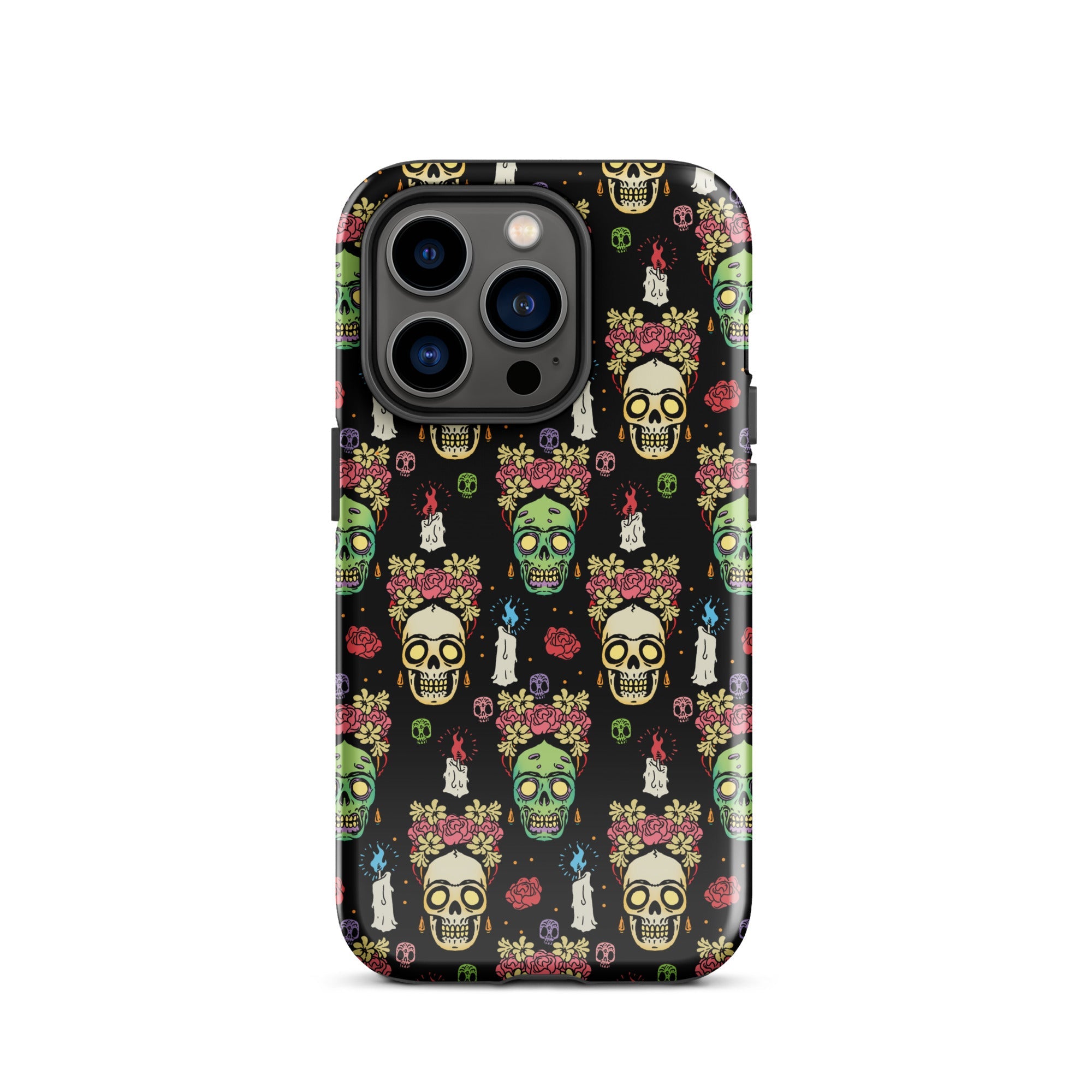 Murder Apparel Frida Kahlo Skull iPhone Case