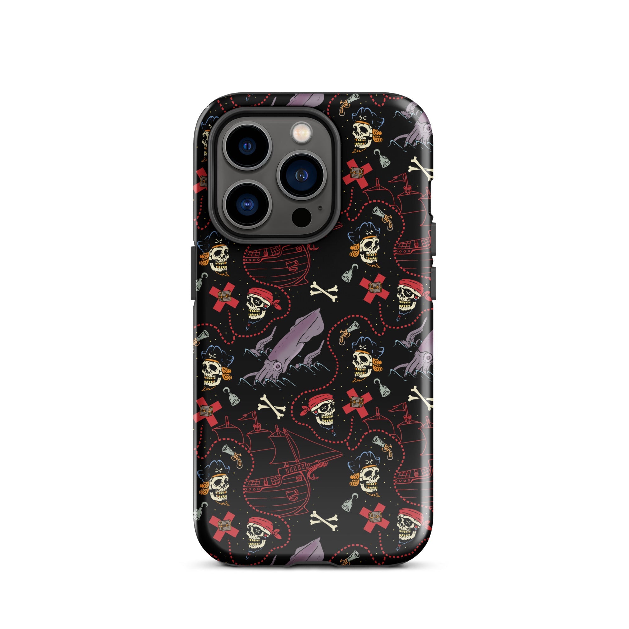 Murder Apparel Pirate Skulls iPhone Case