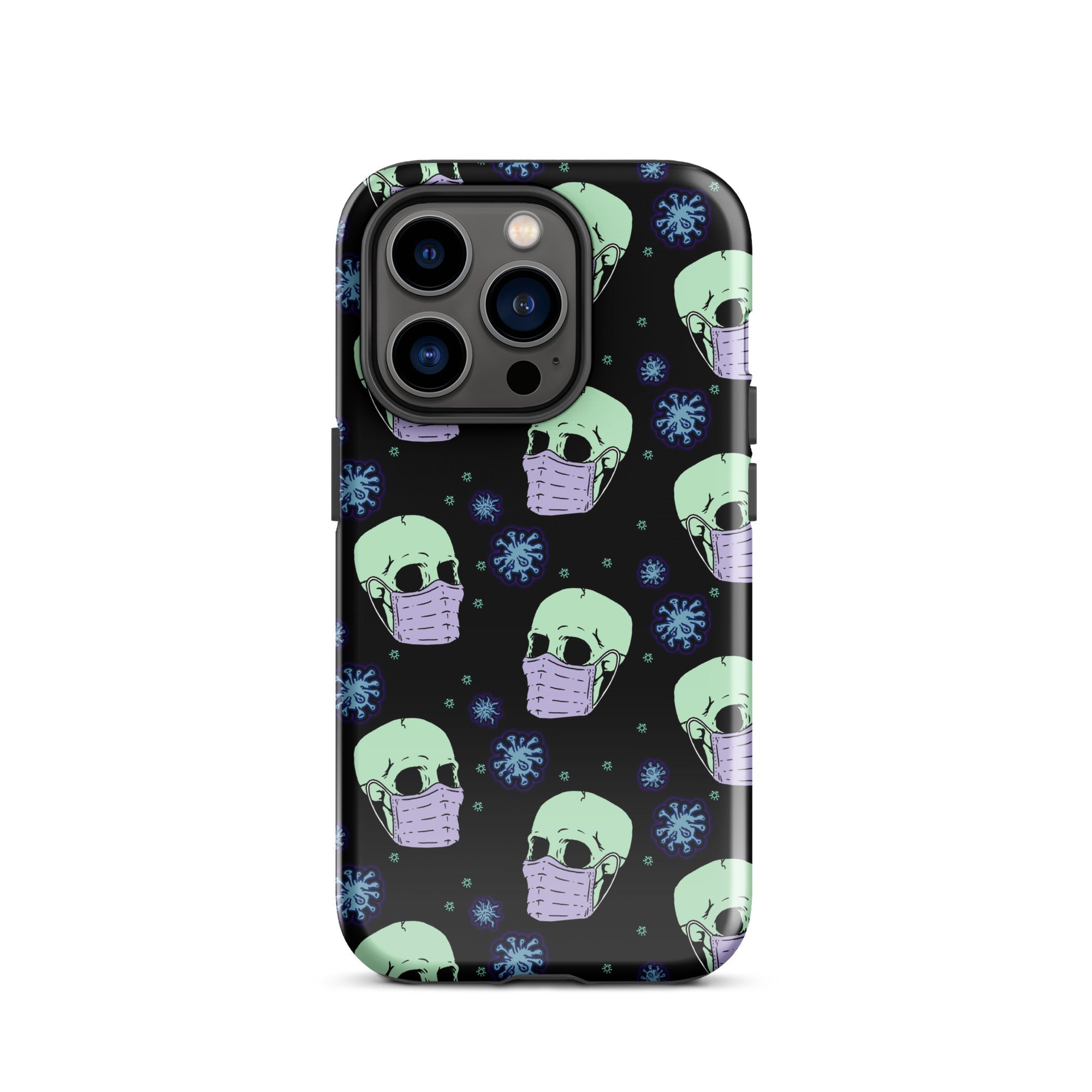 Murder Apparel Virus Skull iPhone Case