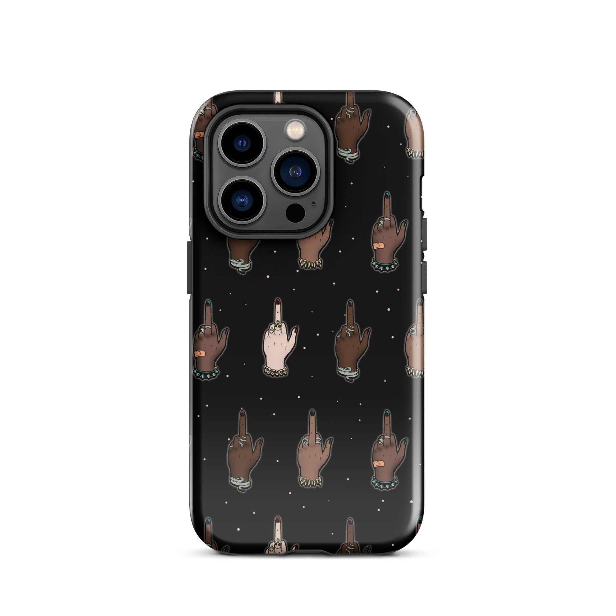 Murder Apparel Fuck Racism iPhone Case