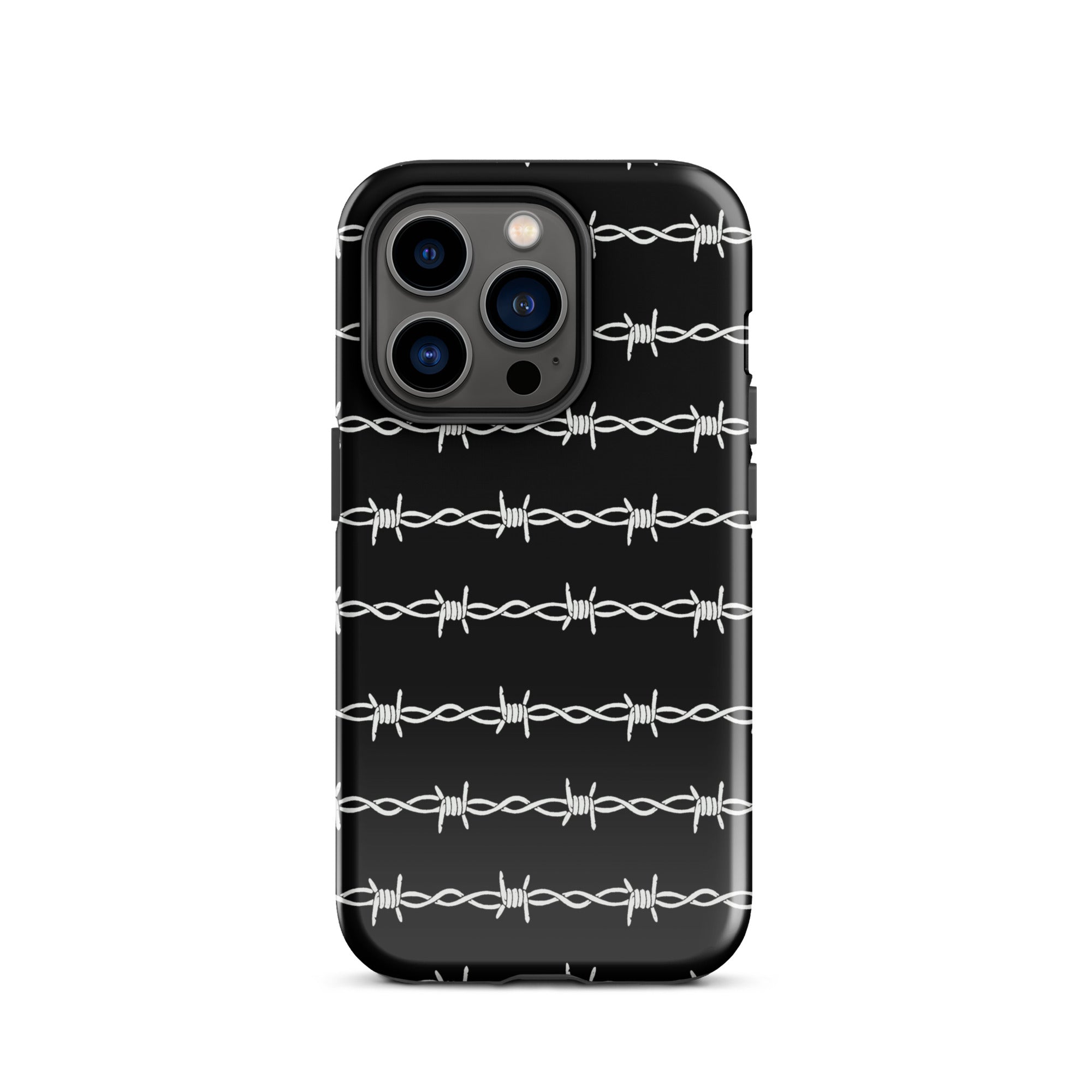 Murder Apparel Barbed Wire iPhone Case