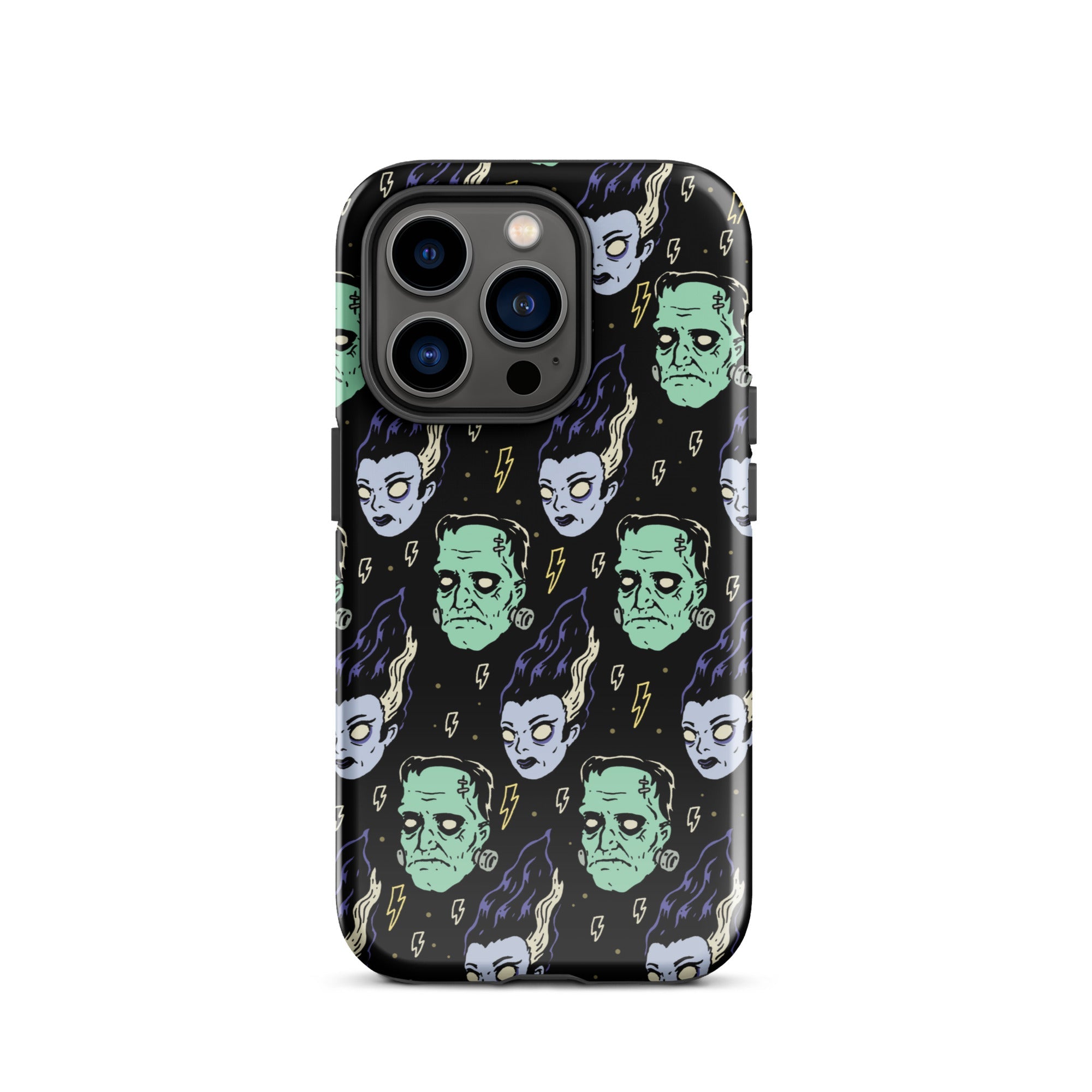 Murder Apparel Frankenstein And Bride iPhone Case