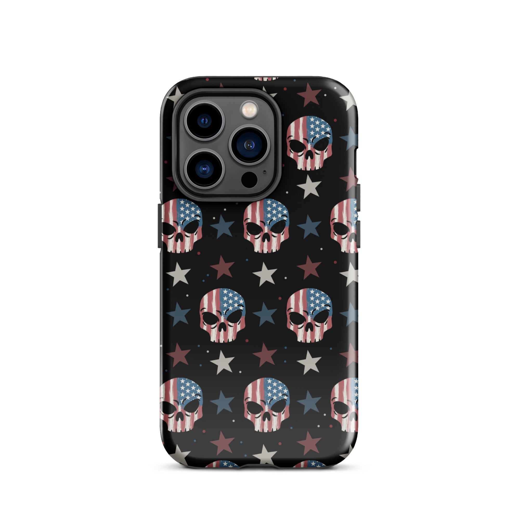 Murder Apparel USA Skull iPhone Case