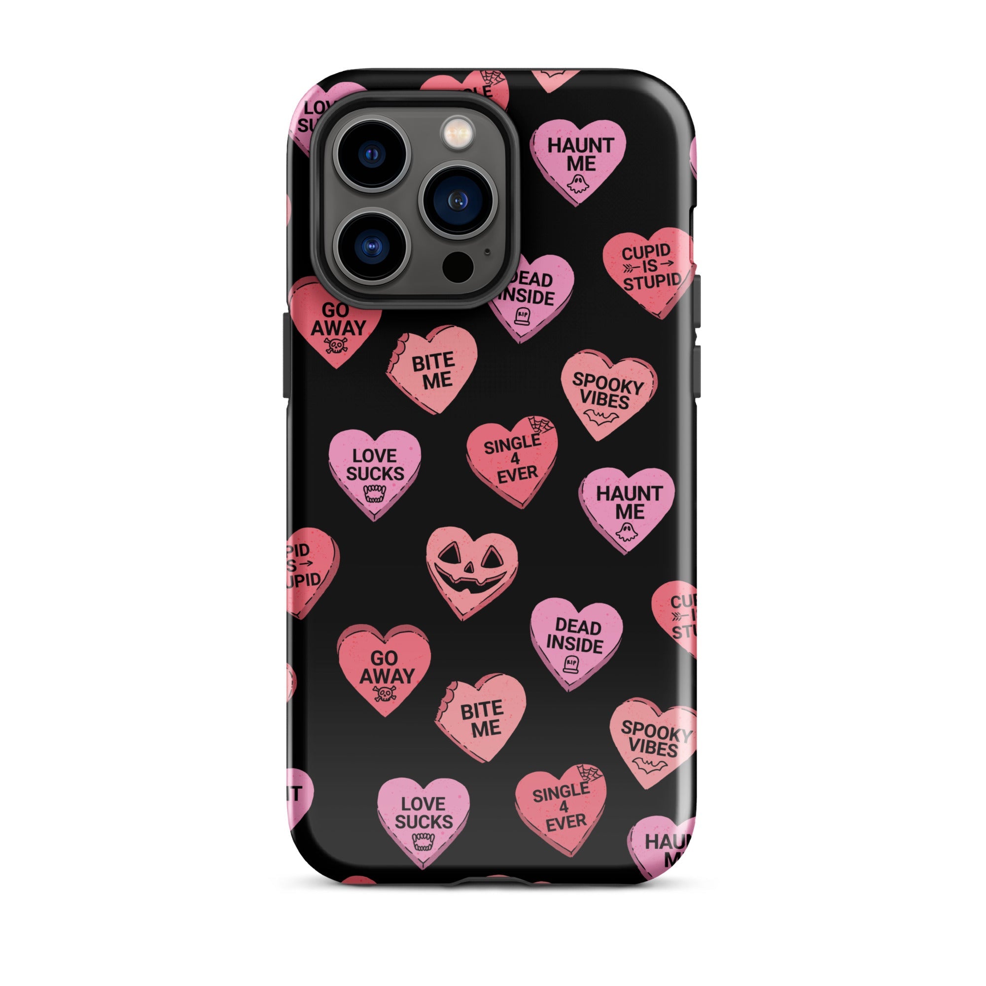 Murder Apparel Candy Hearts iPhone Case