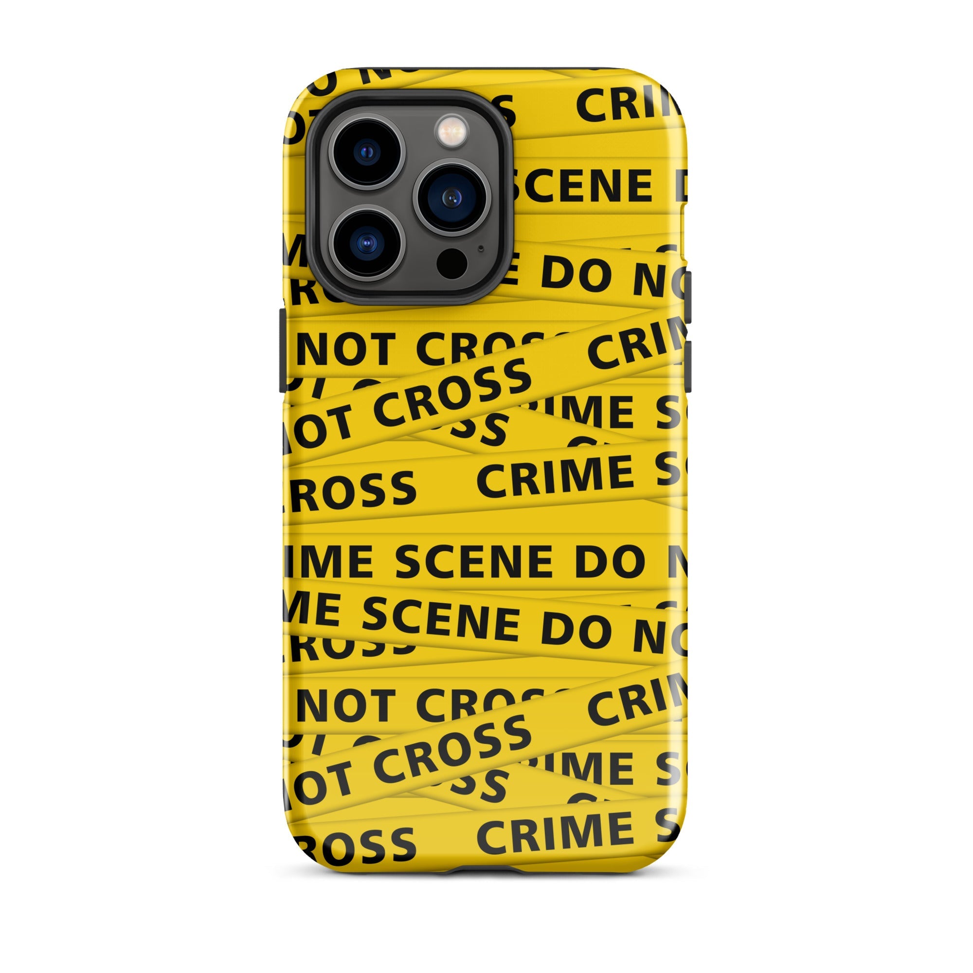 Murder Apparel Crime Scene iPhone Case