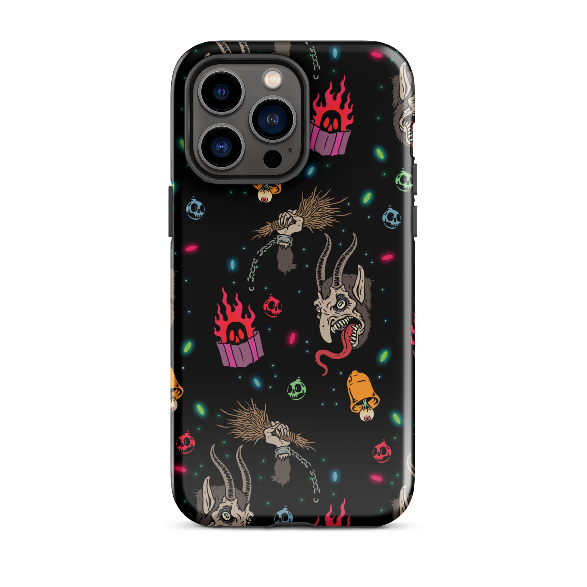 Murder Apparel Merry Krampus iPhone Case