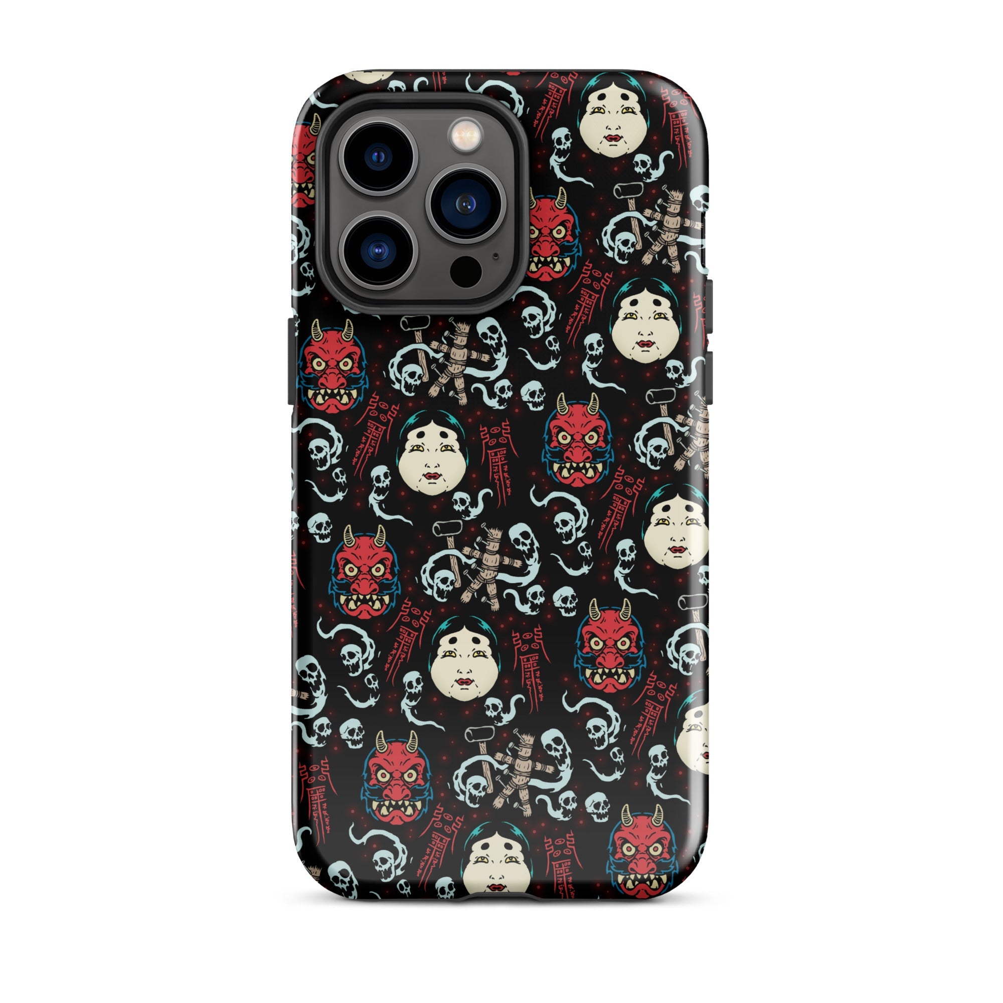 Murder Apparel Japanese Curse iPhone Case