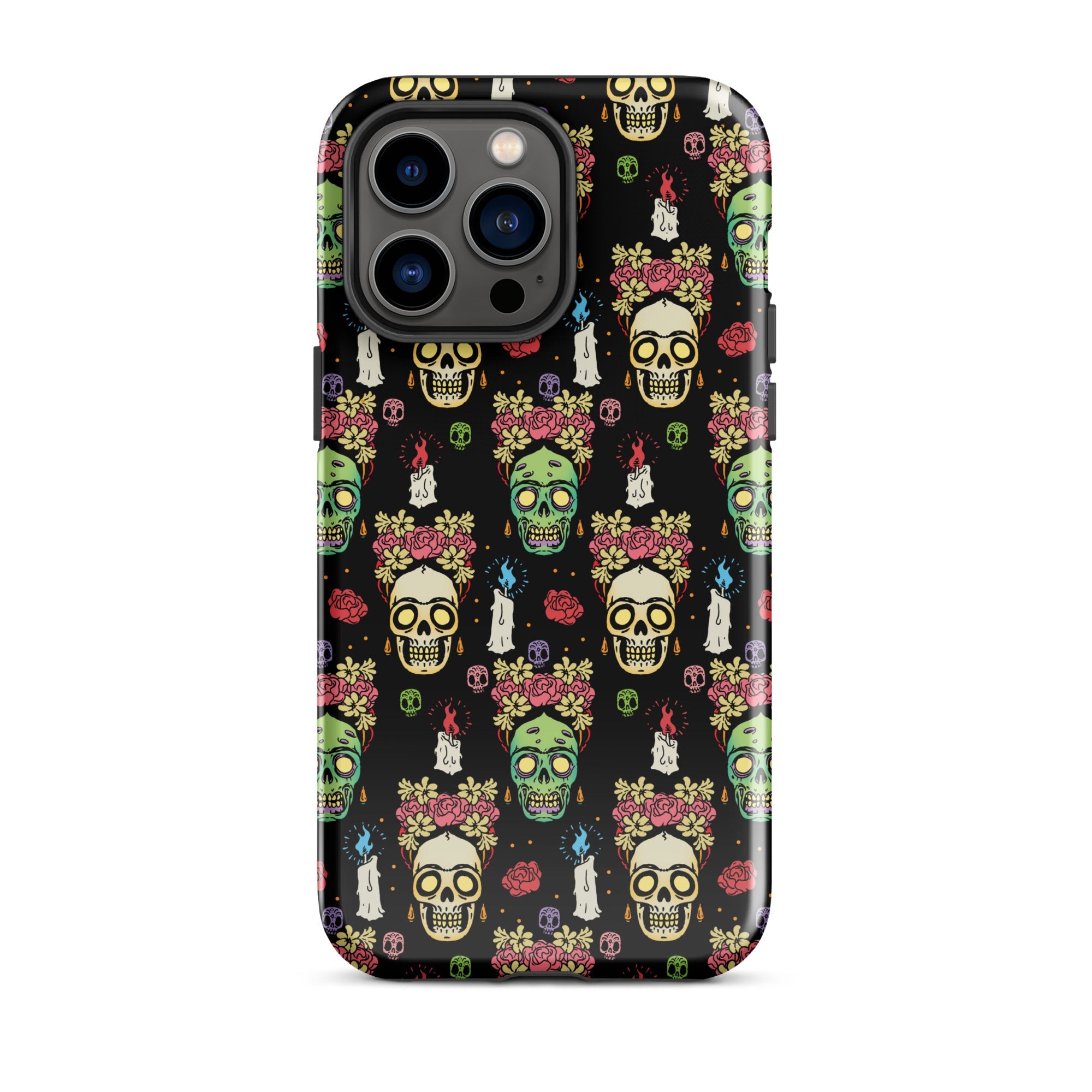 Murder Apparel Frida Kahlo Skull iPhone Case