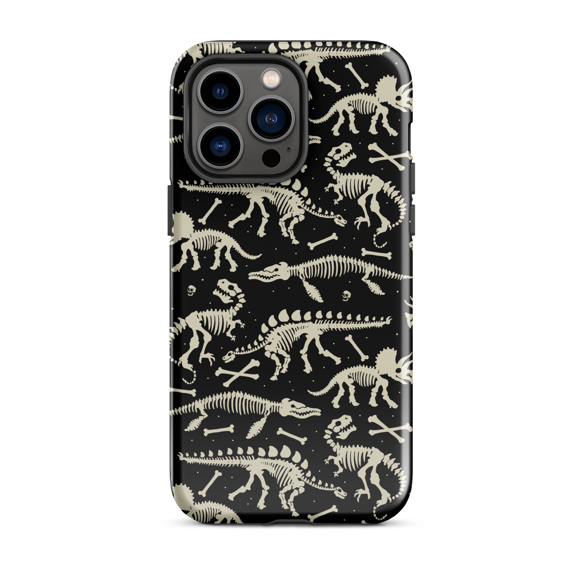 Murder Apparel Dinosaur Fossils iPhone Case