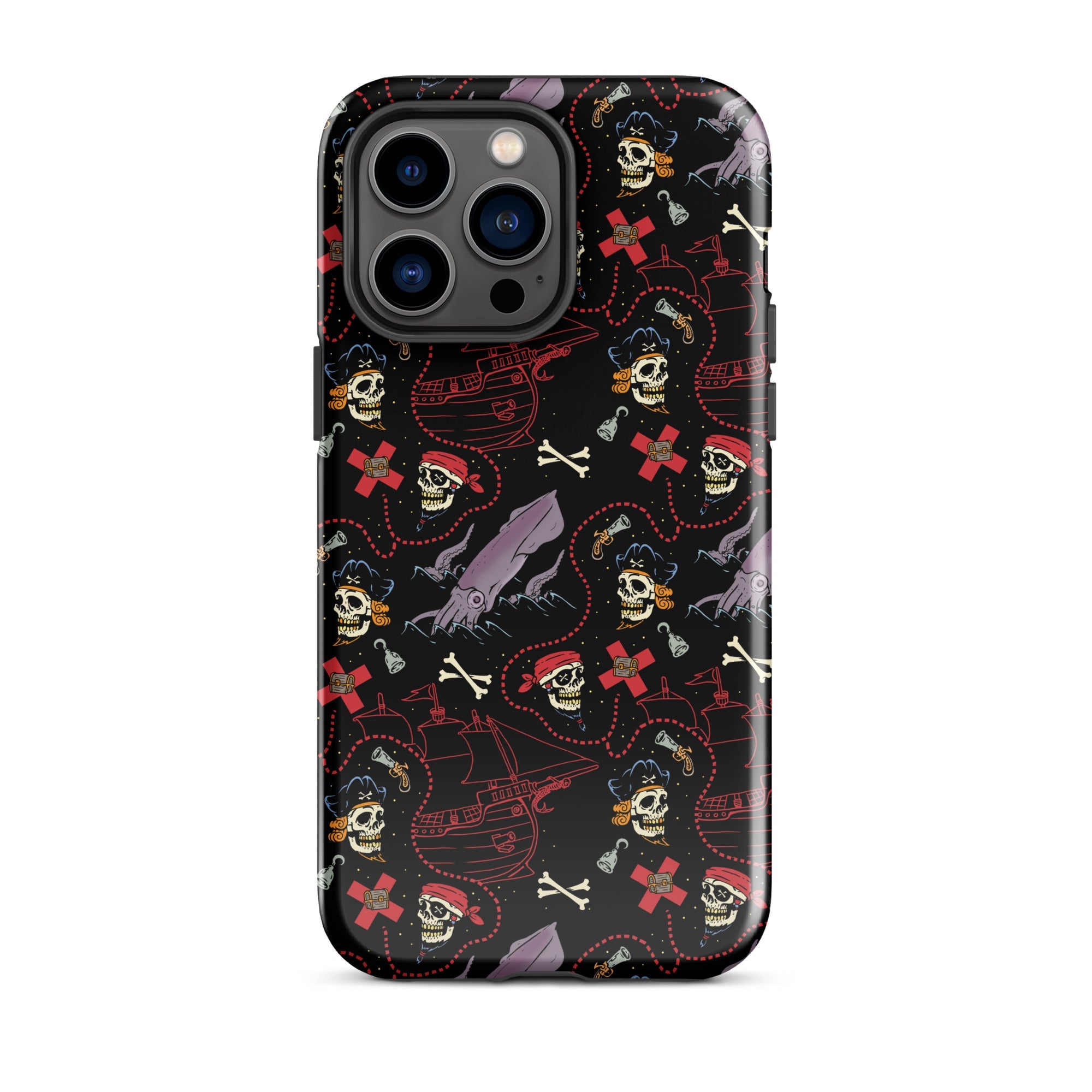 Murder Apparel Pirate Skulls iPhone Case