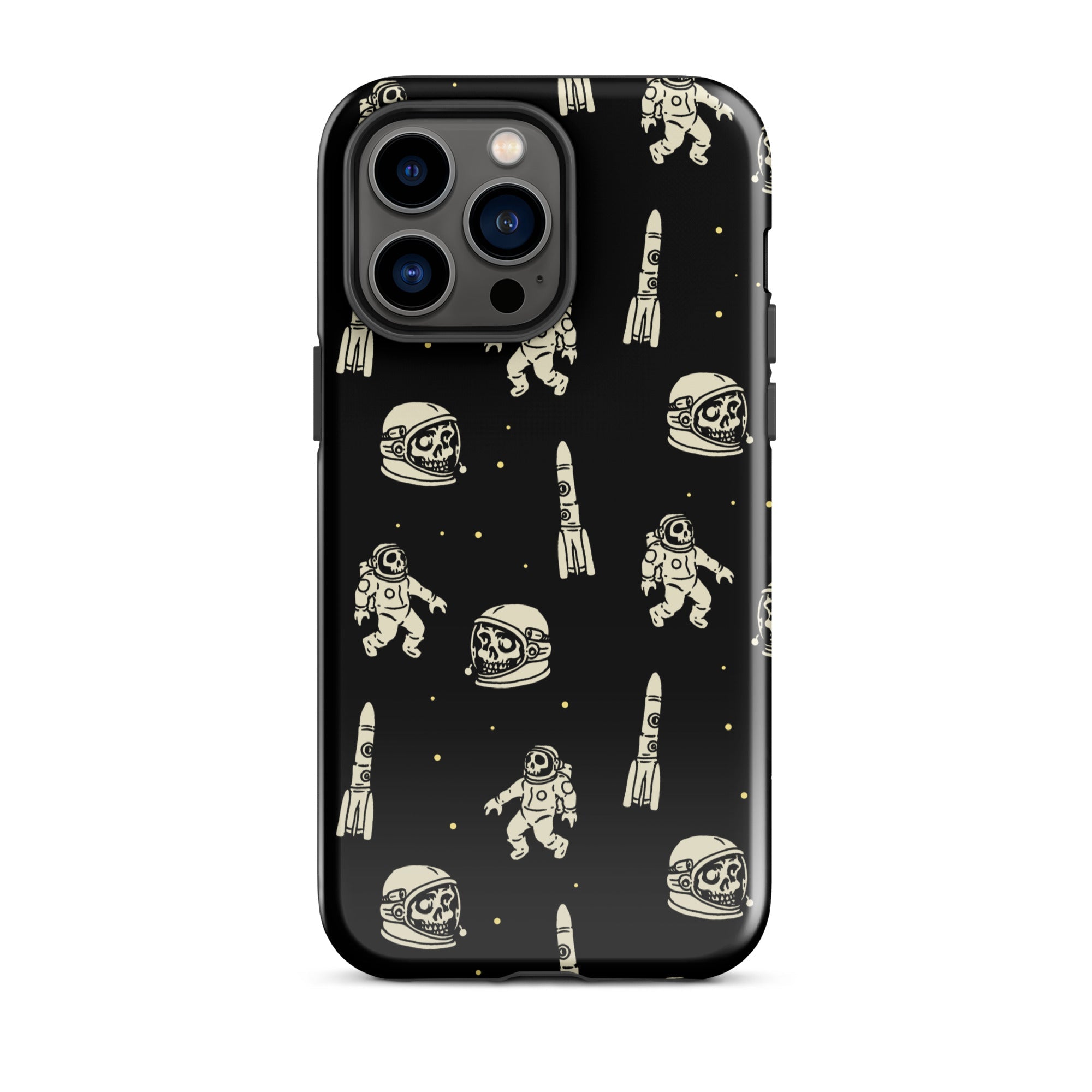 Murder Apparel Astronaut Skull iPhone Case