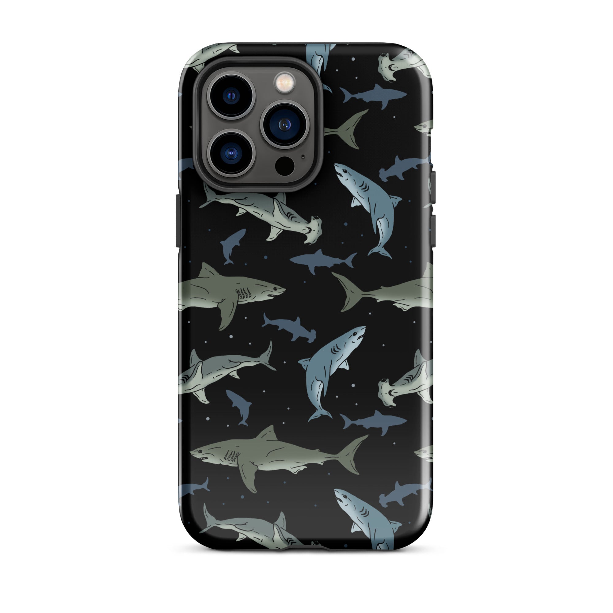 Murder Apparel Shark Infested iPhone Case