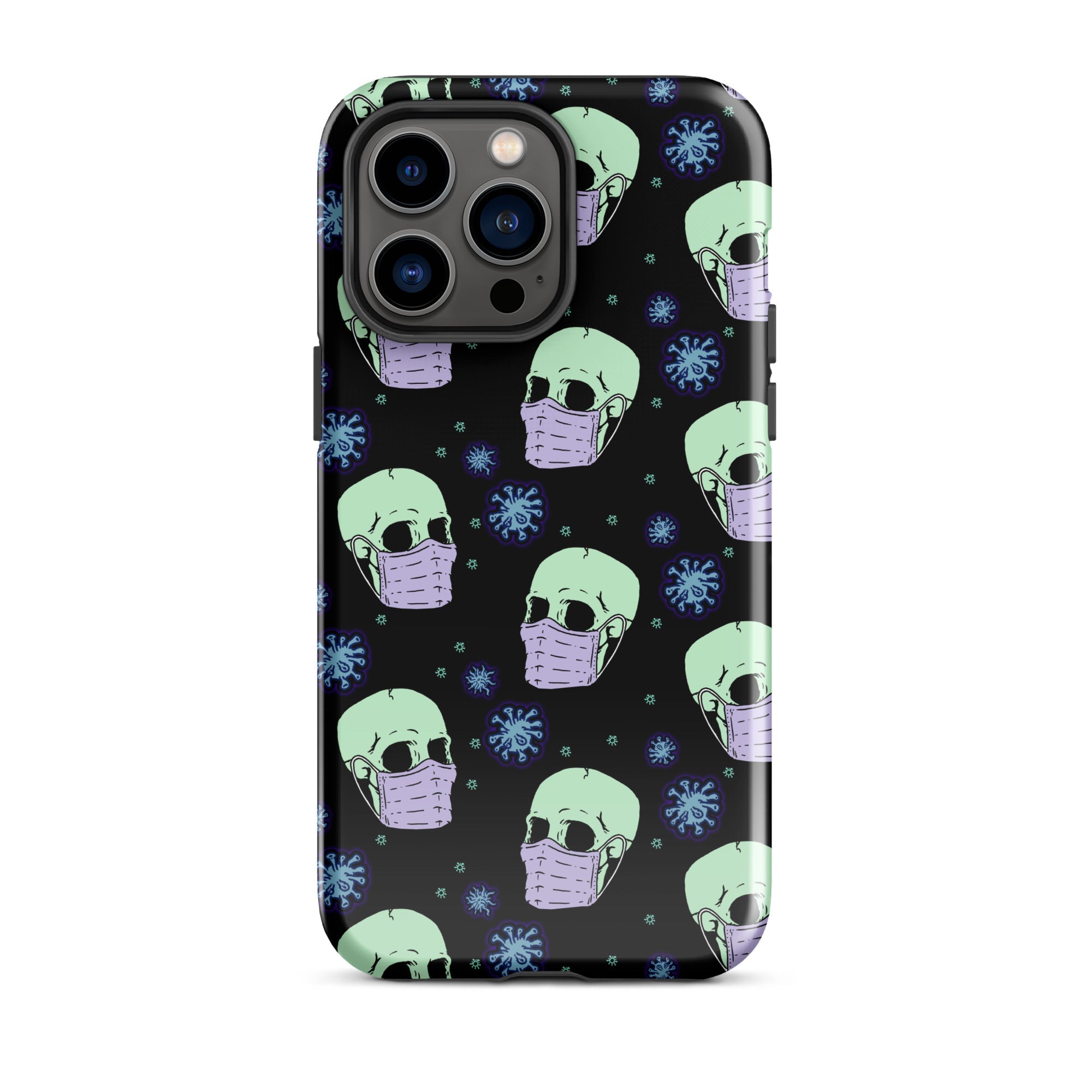 Murder Apparel Virus Skull iPhone Case