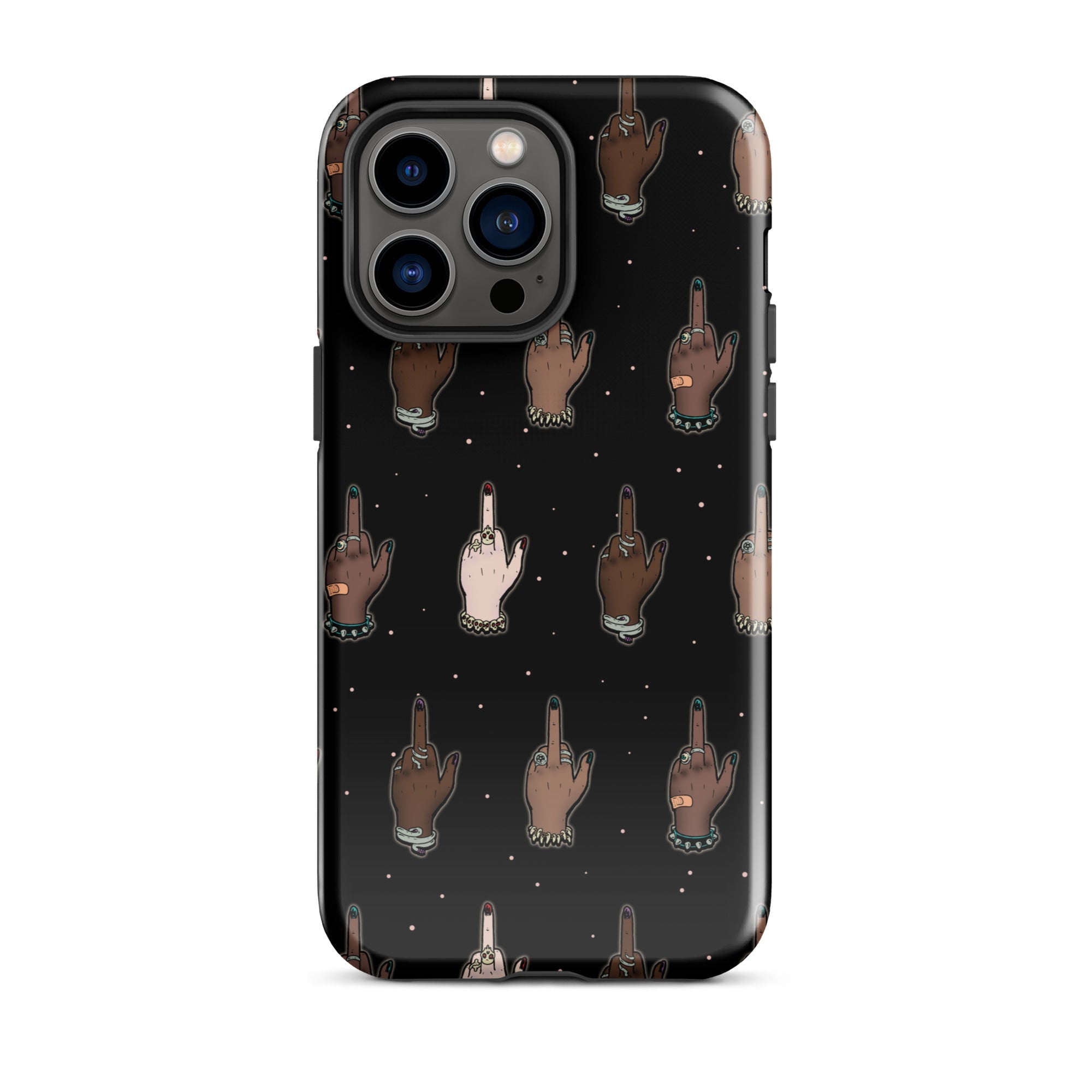 Murder Apparel Fuck Racism iPhone Case