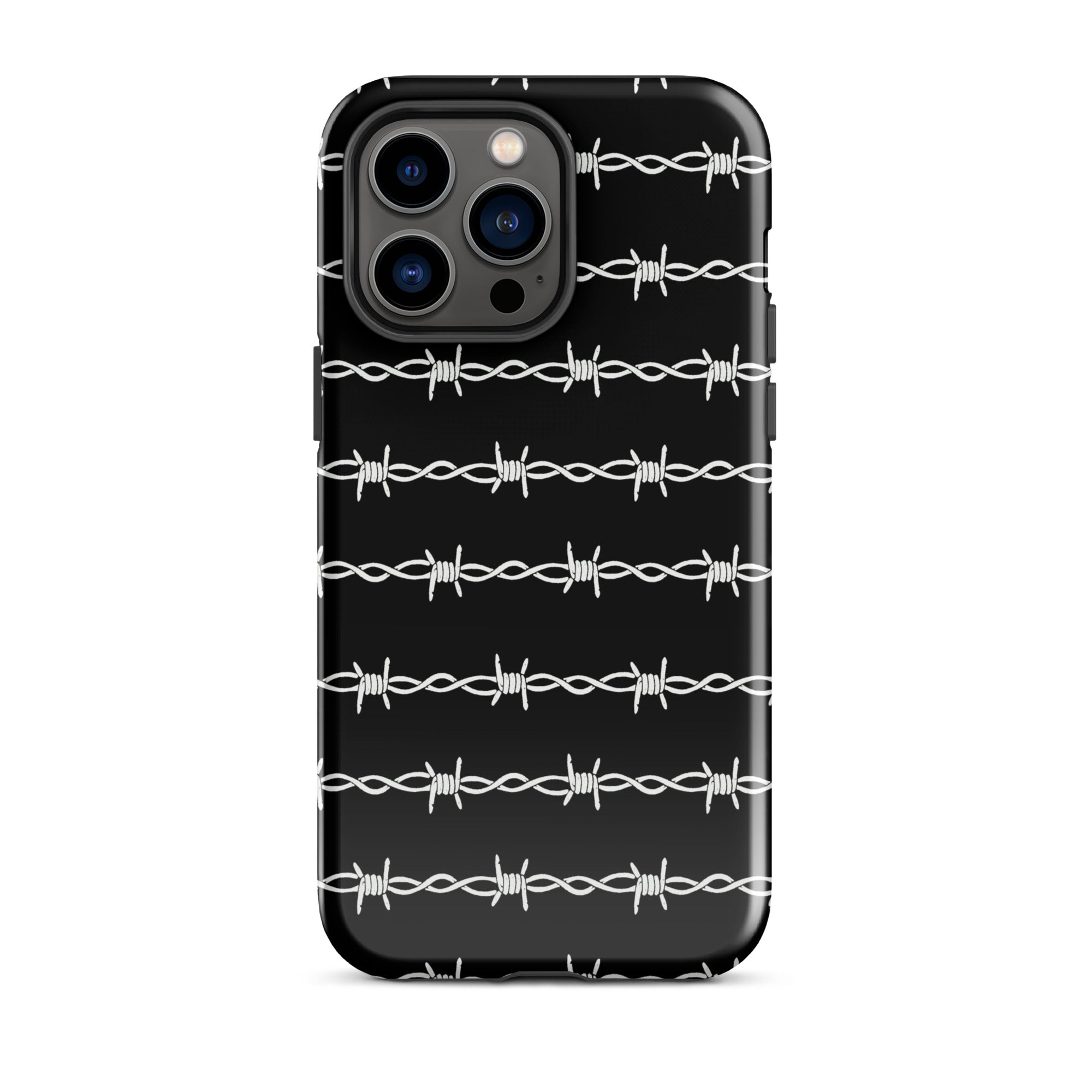 Murder Apparel Barbed Wire iPhone Case