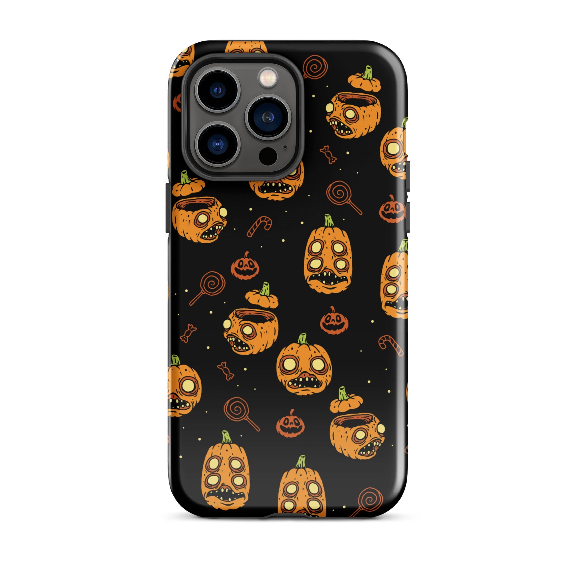 Murder Apparel Zombie Pumpkins iPhone Case